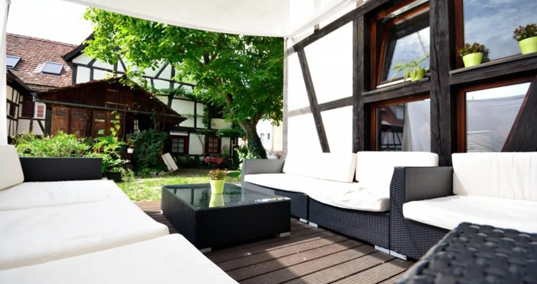 Die Diele Coworking Sindelfingen Terrasse