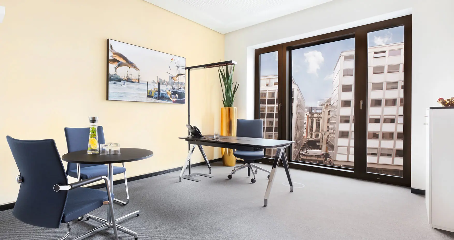 Contora Hamburg Alter Wall Einzelbüro