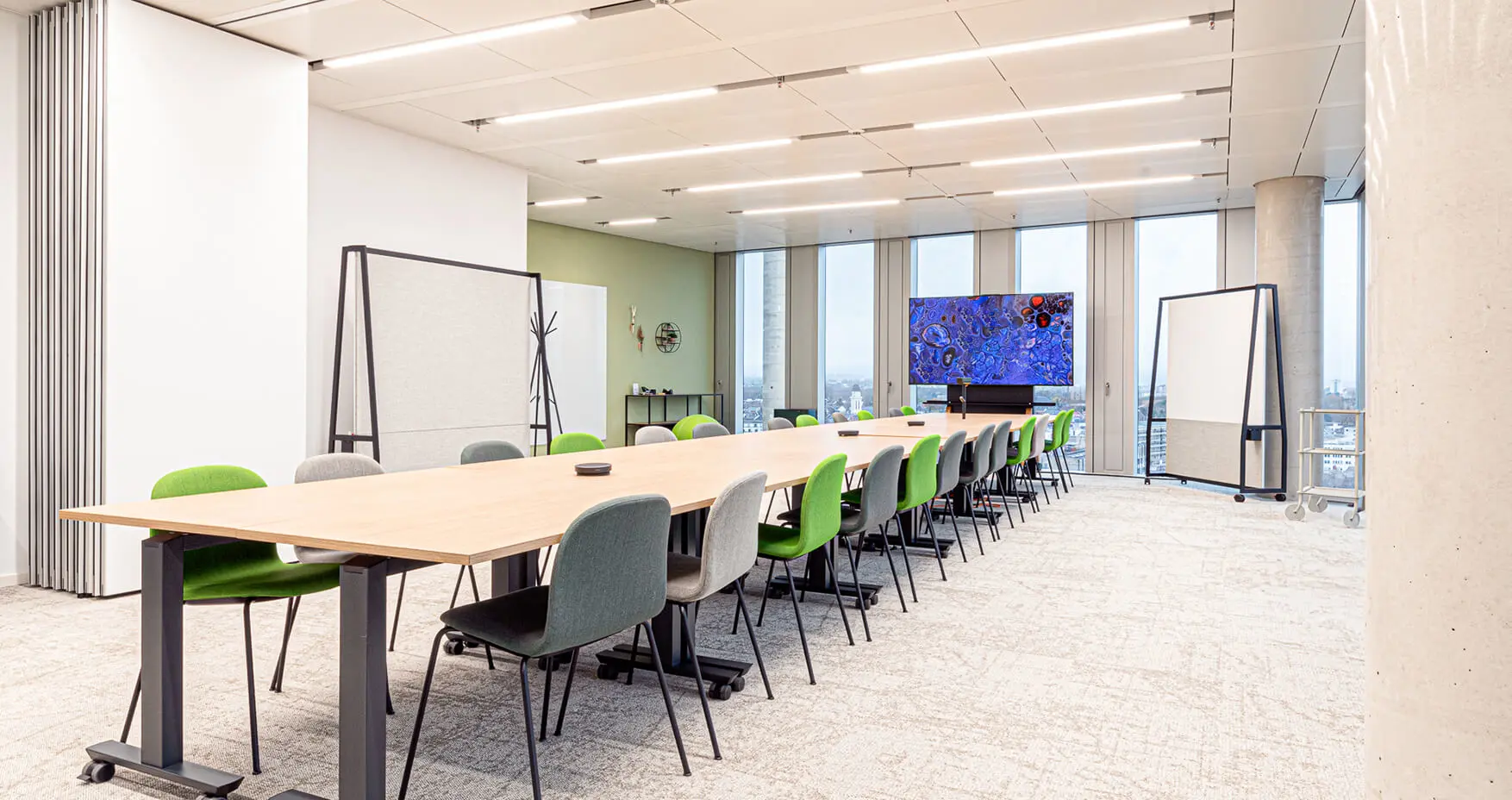 SleevesUp Frankfurt Senckenbergturm Konferenzraum