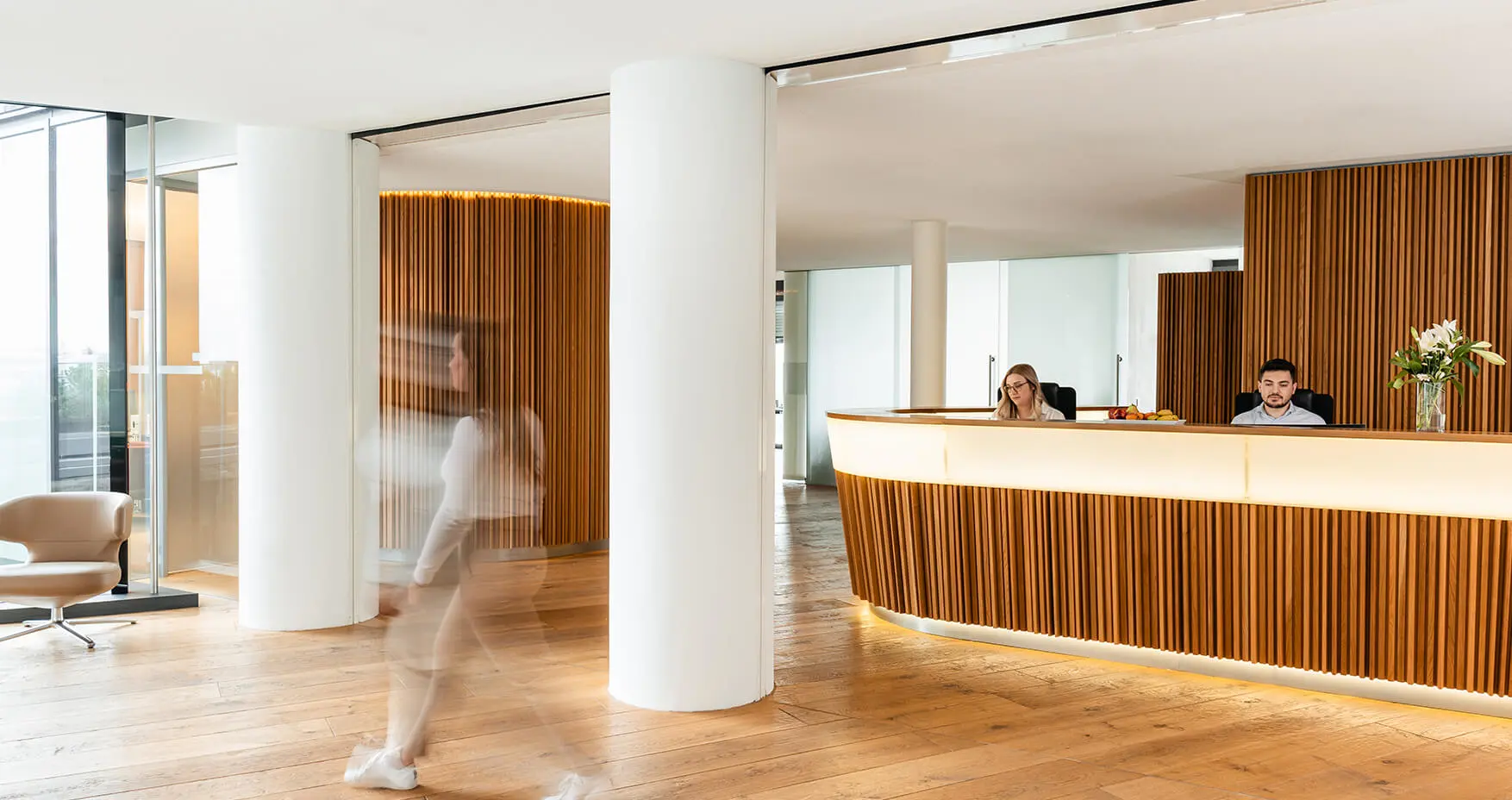 ecos work space Bremen Empfang