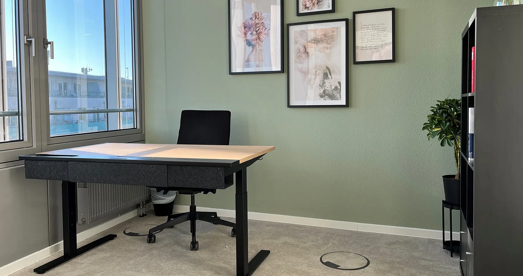 Work Pepper Coworking Nürnberg Einzelbüro