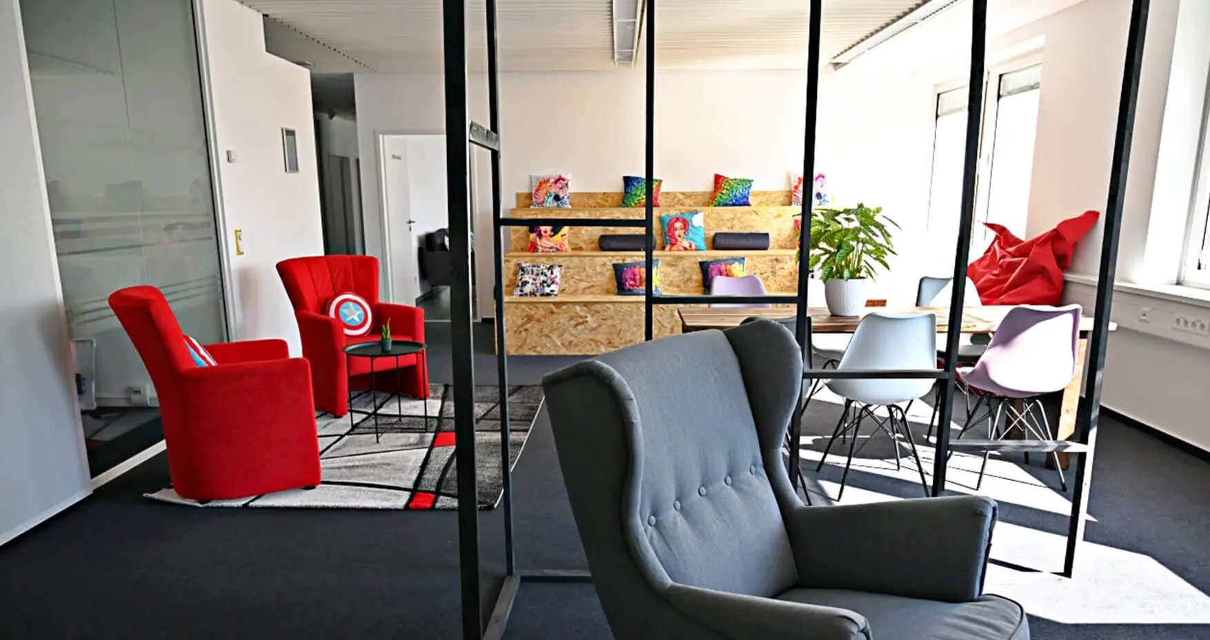 CoworkingHeroes Eschborn Community Area