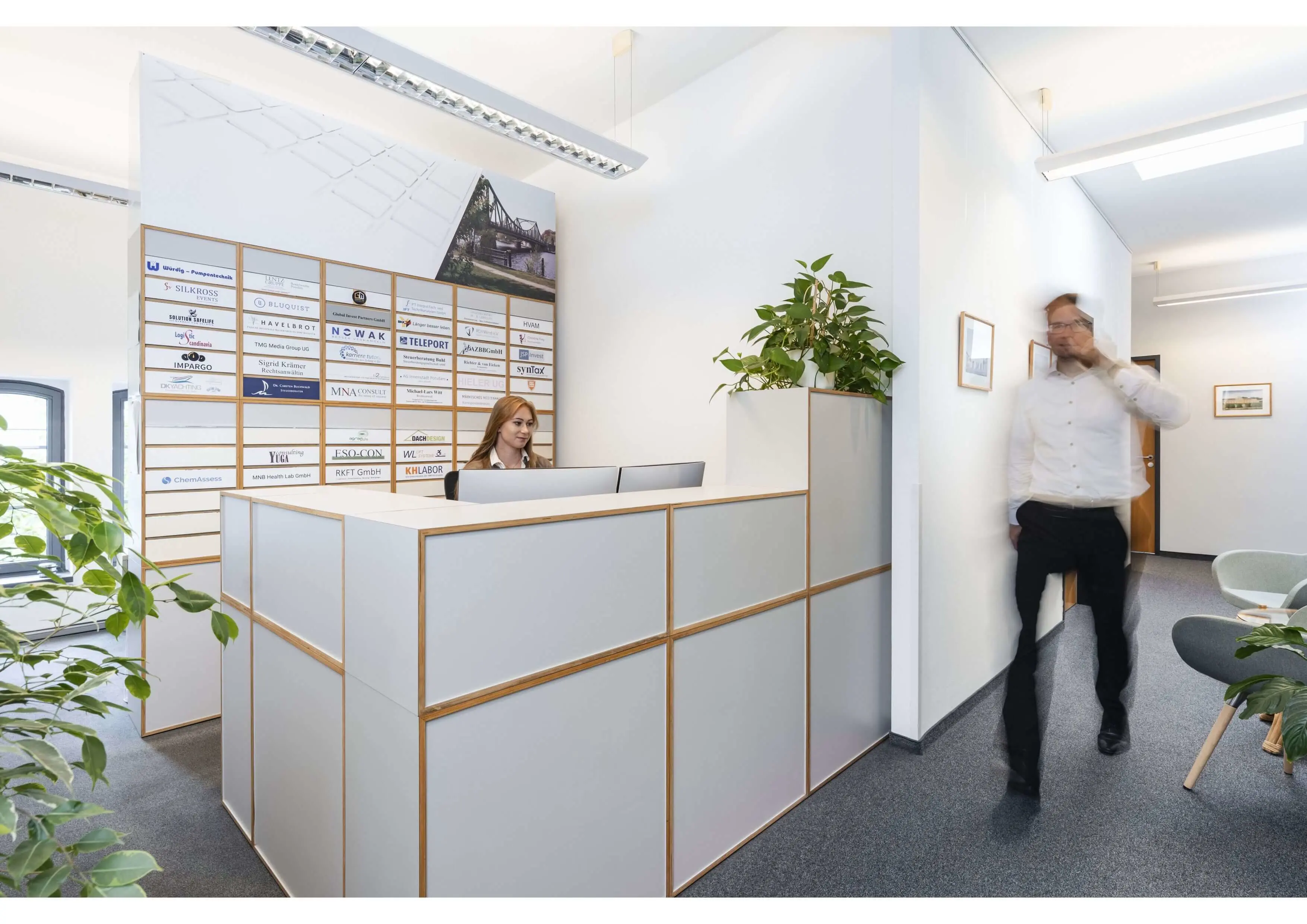 ecos workspaces Potsdam Eingang