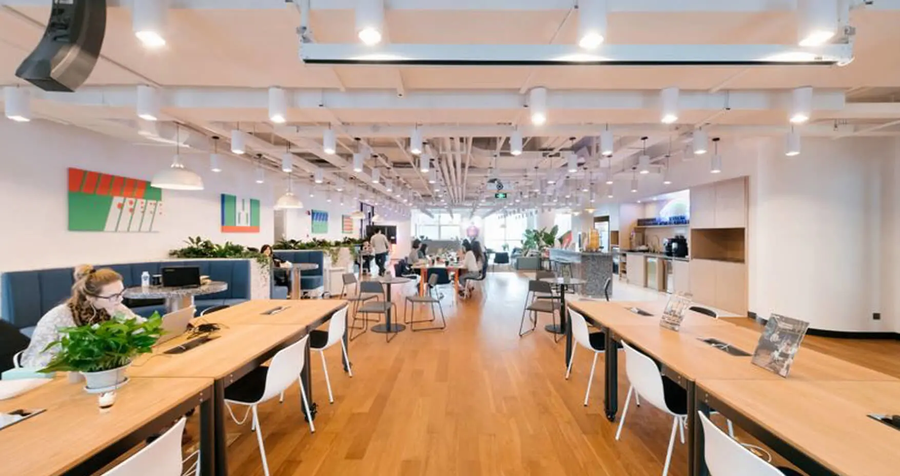 WeWork Berlin Friedrichstraße Open Space