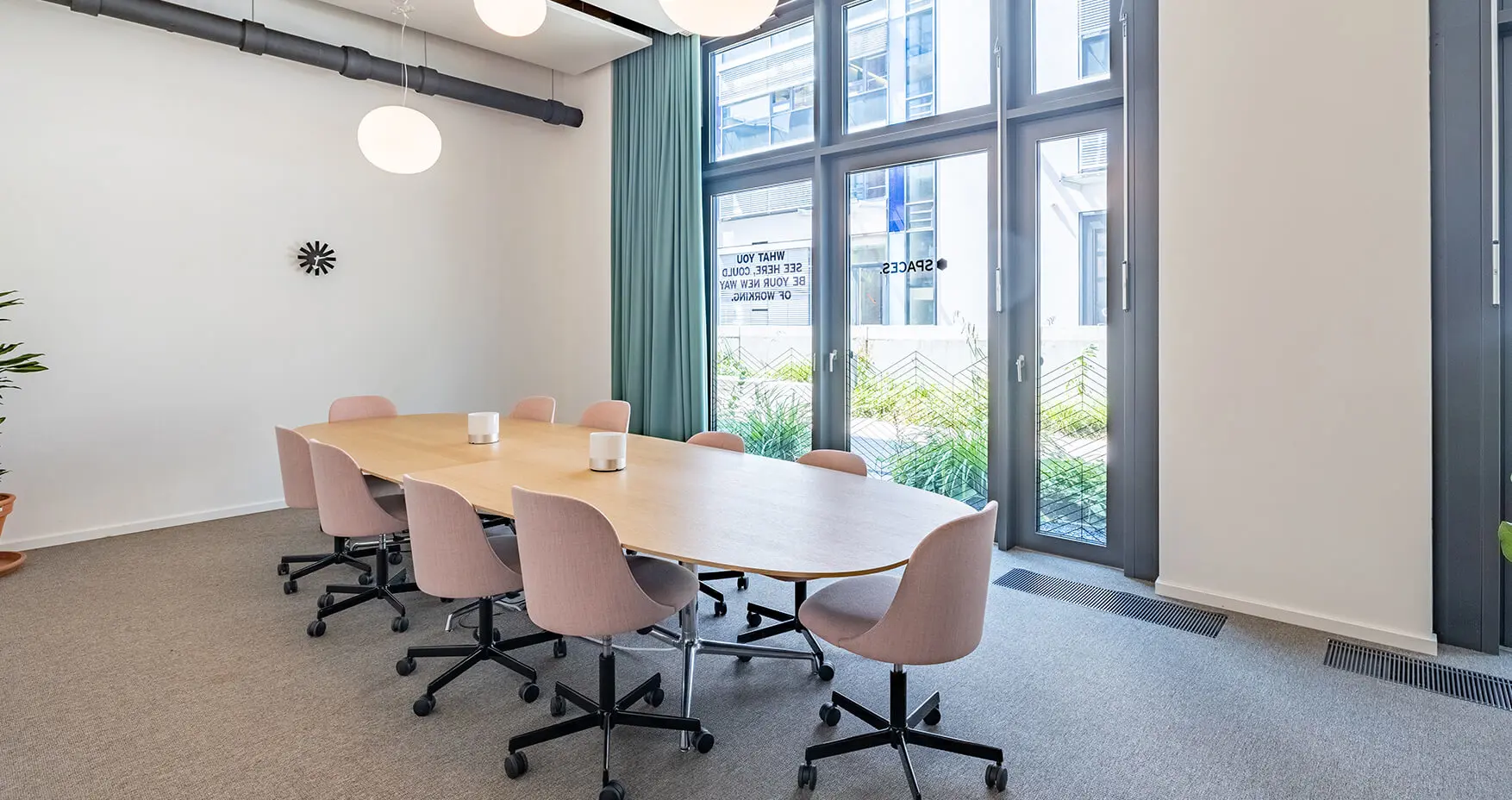 Spaces München Werksviertel Meetingraum