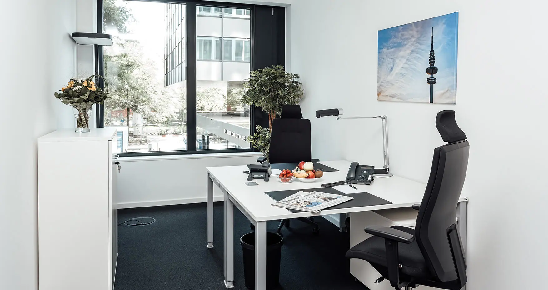 ABC Workspaces Hamburg Esplanade kleines Büro