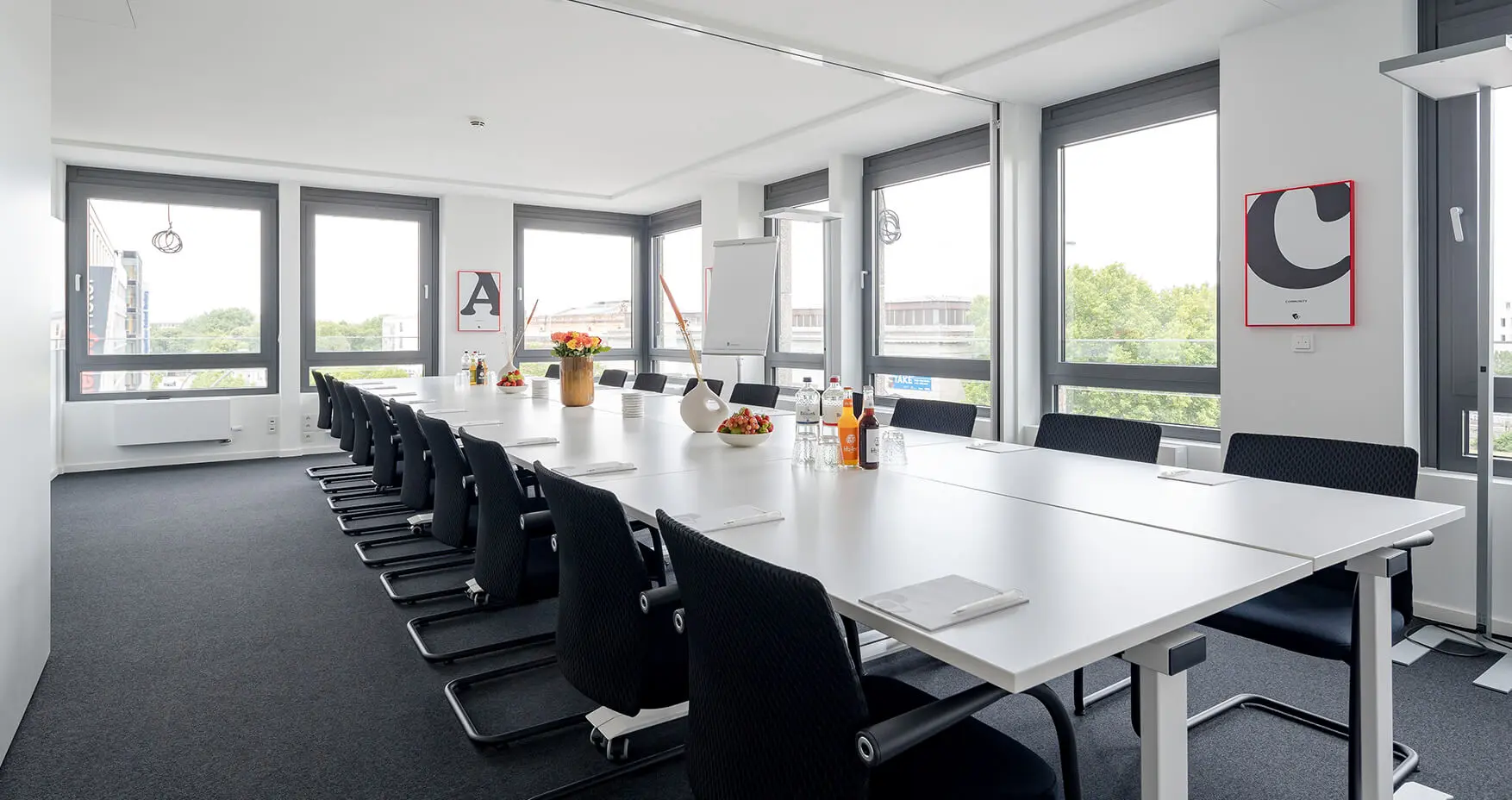 ABC Workspaces Hamburg Hauptbahnhof Konferenzraum