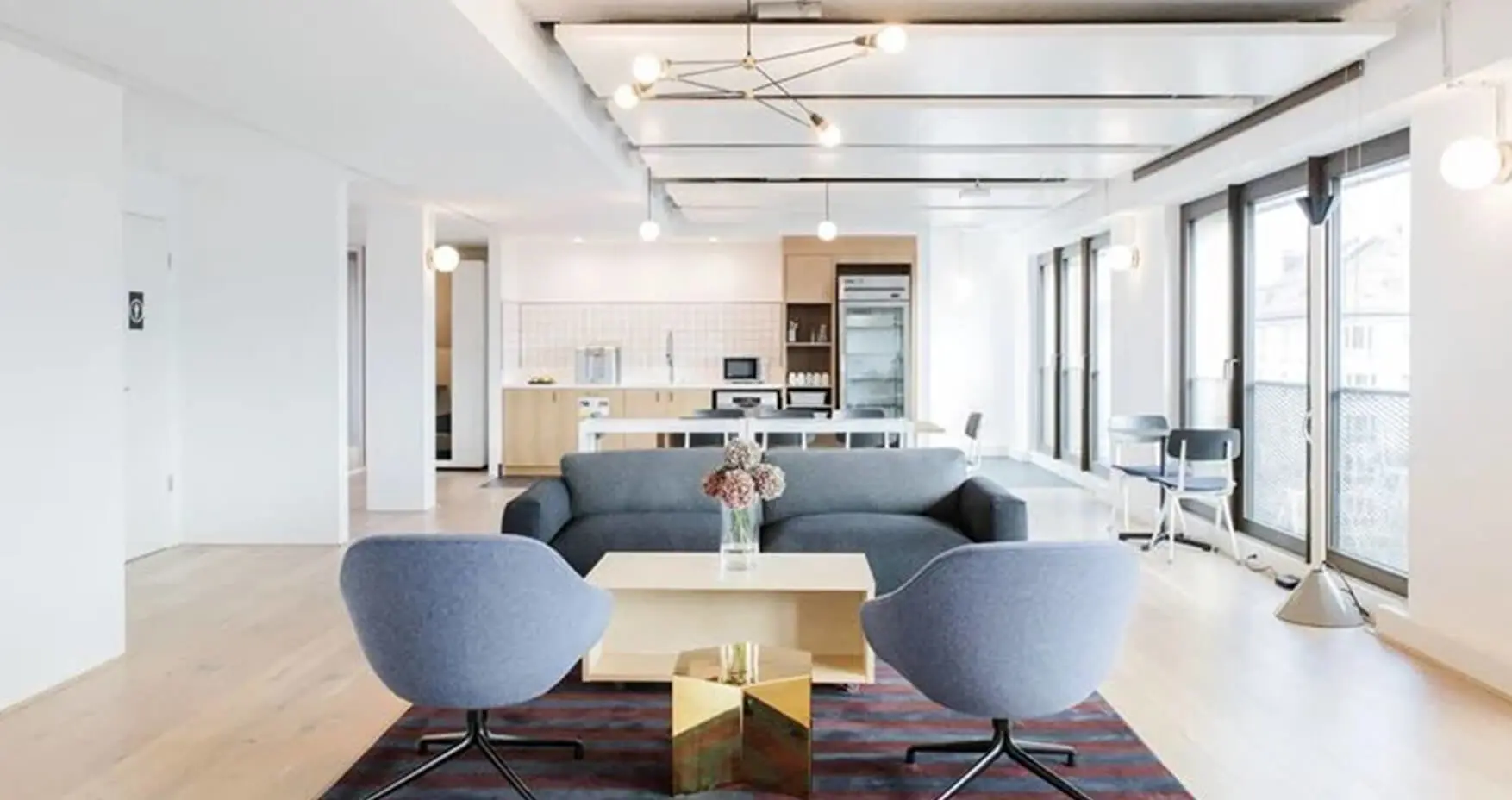 WeWork Muenchen Oskar von Miller 33 Lounge und Küche