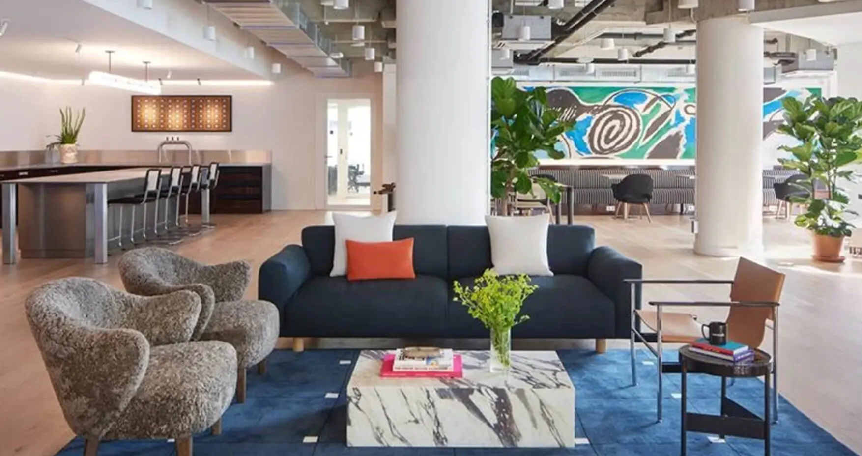 WeWork Hamburg Gerhofstraße Communityarea