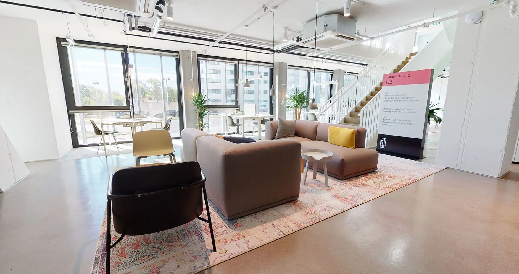 District Living Coworking Sofaarea