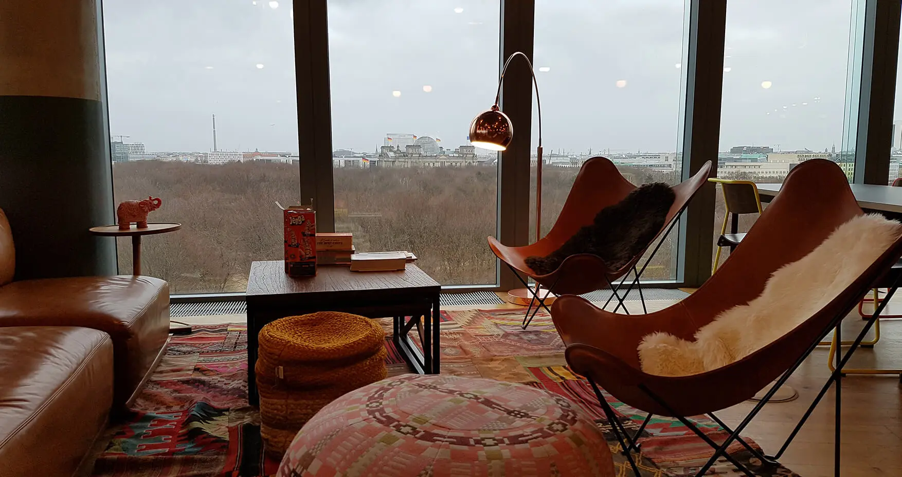 WeWork Berlin Sony Center Lounge