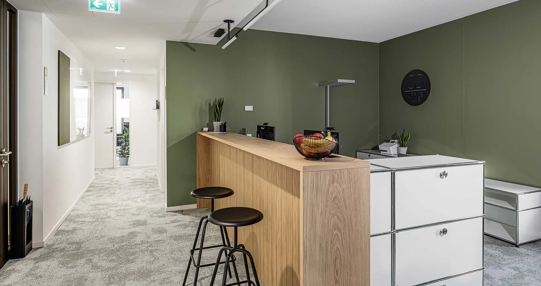 Office Club Coworking Hamburg Empfang