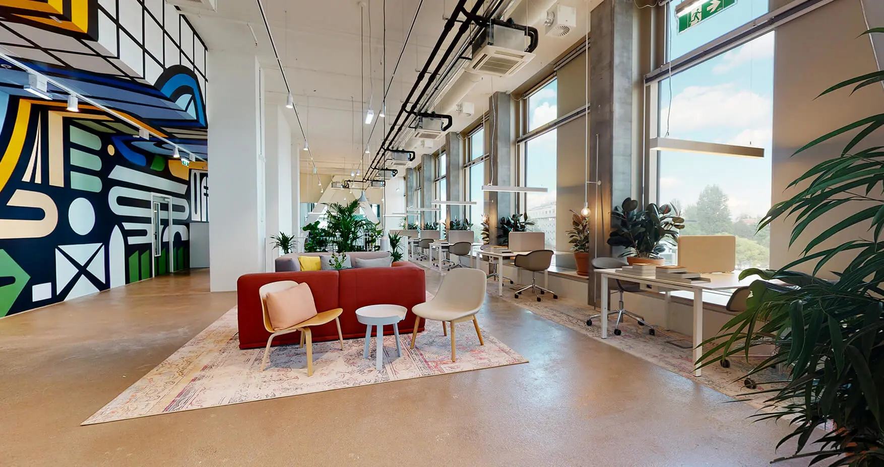 District Living Coworking Open Space