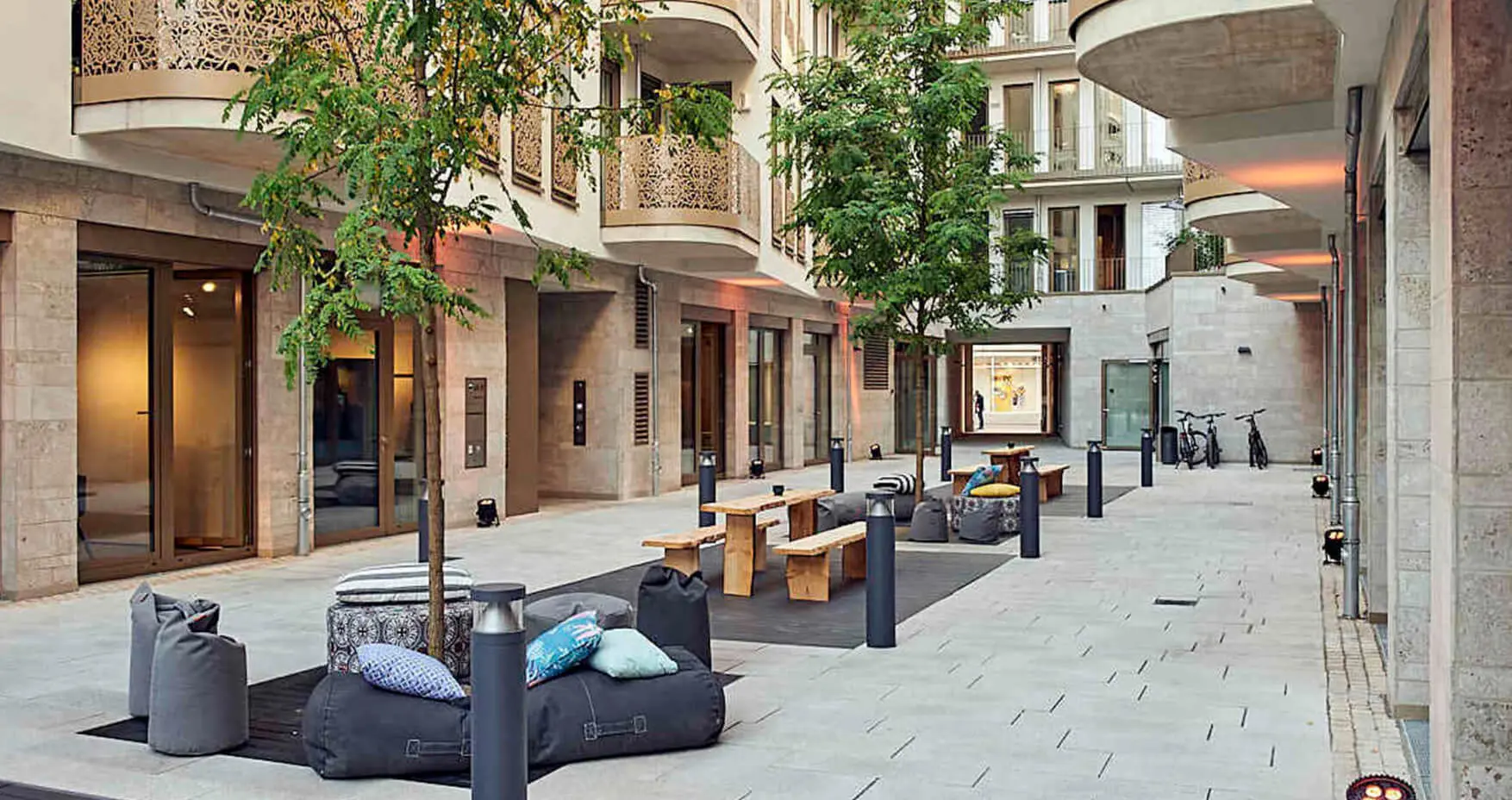 Design Offices Stuttgart Eberhardhöfe Innenhof