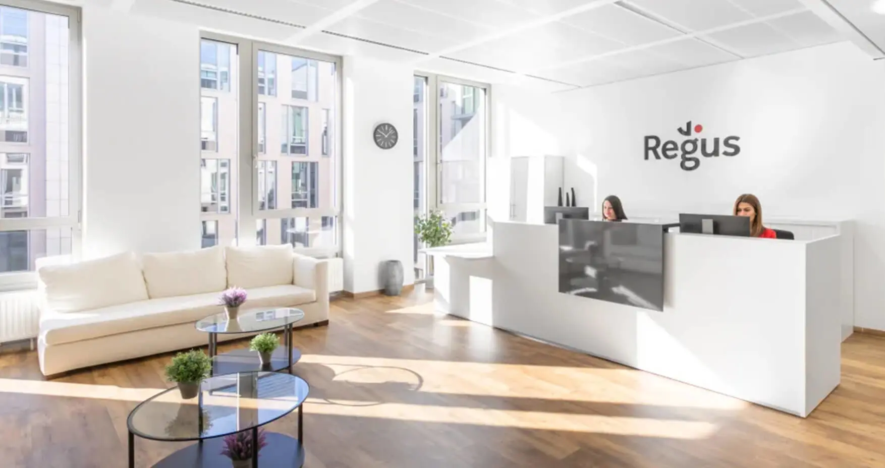 Regus München Westend Empfang
