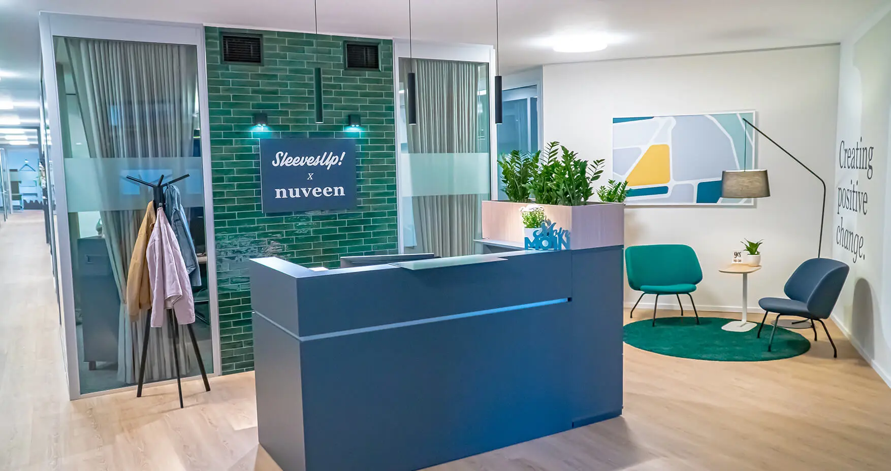 Sleevesup Hamburg Empfang