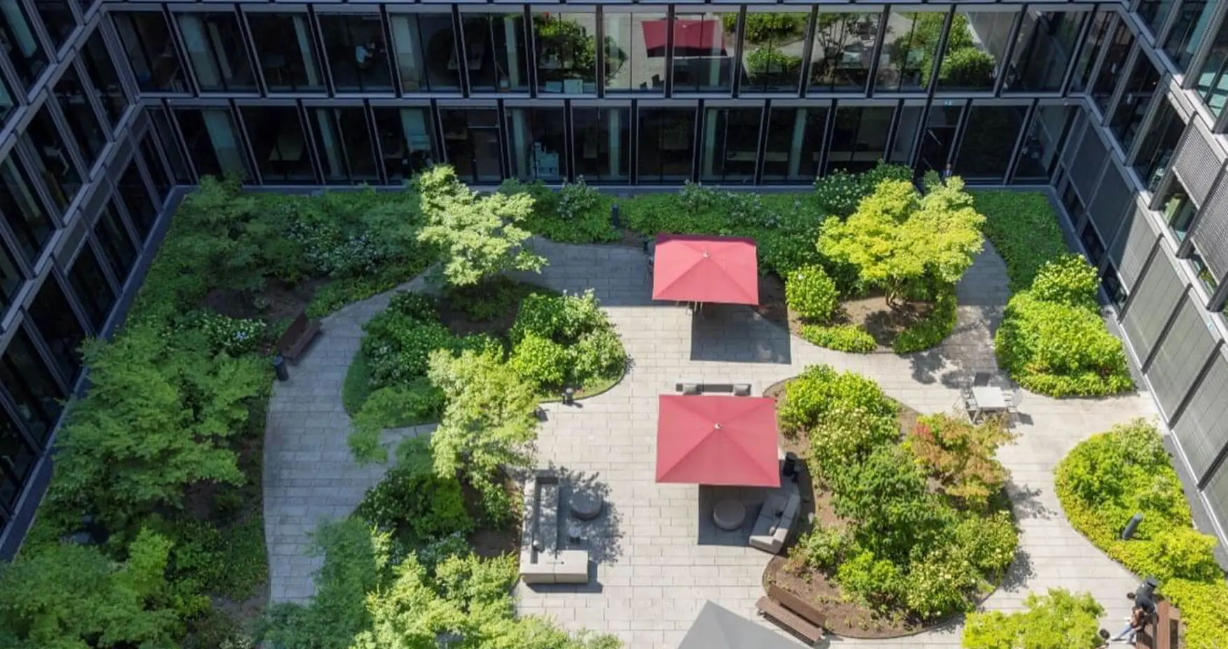 K1-BusinessClub Junghof Innenhof