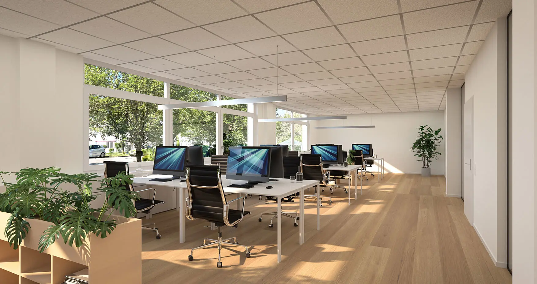 Circle Labs Offices großes Büro