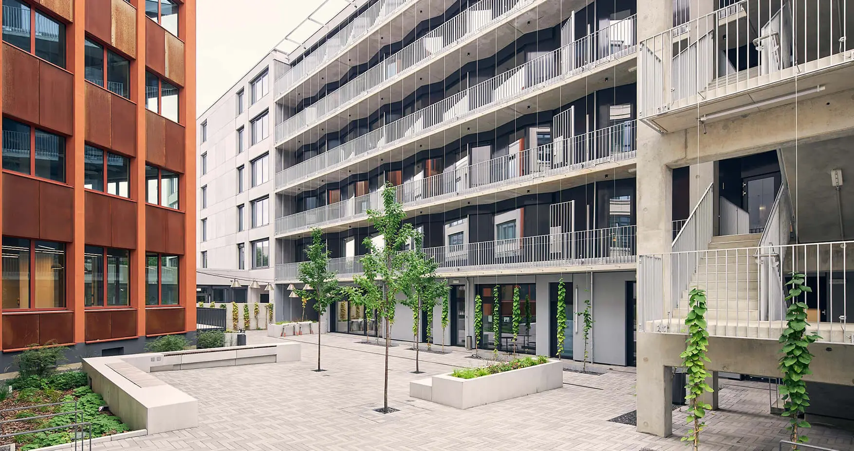 Unicorn Berlin Moritzplatz Innenhof