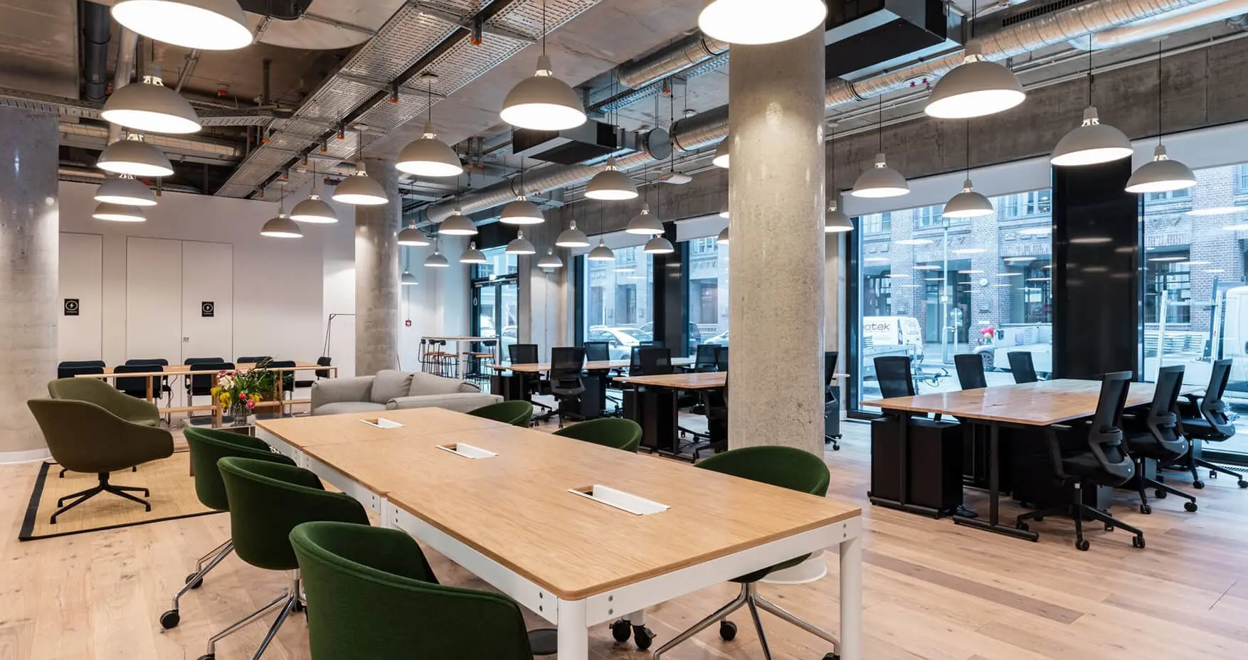 WeWork Berlin Warschauer Platz Open Space