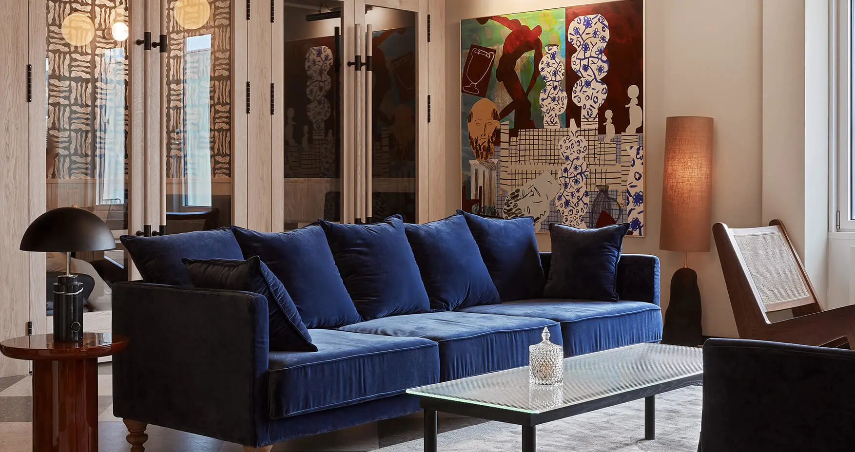 Mindspace Berlin Kudamm Lounge und Telefonboxen