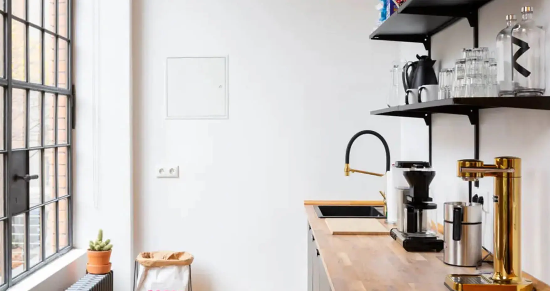 St Oberholz Berlin Küche