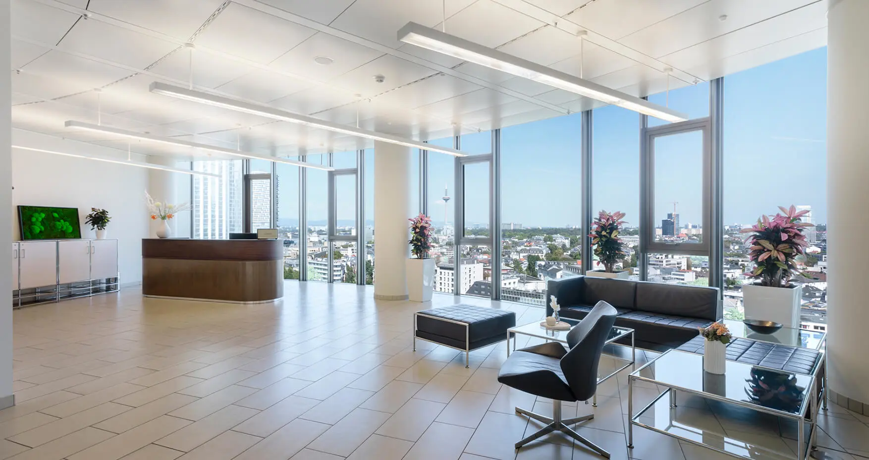 K1-BC Tower185 Empfang und Lounge