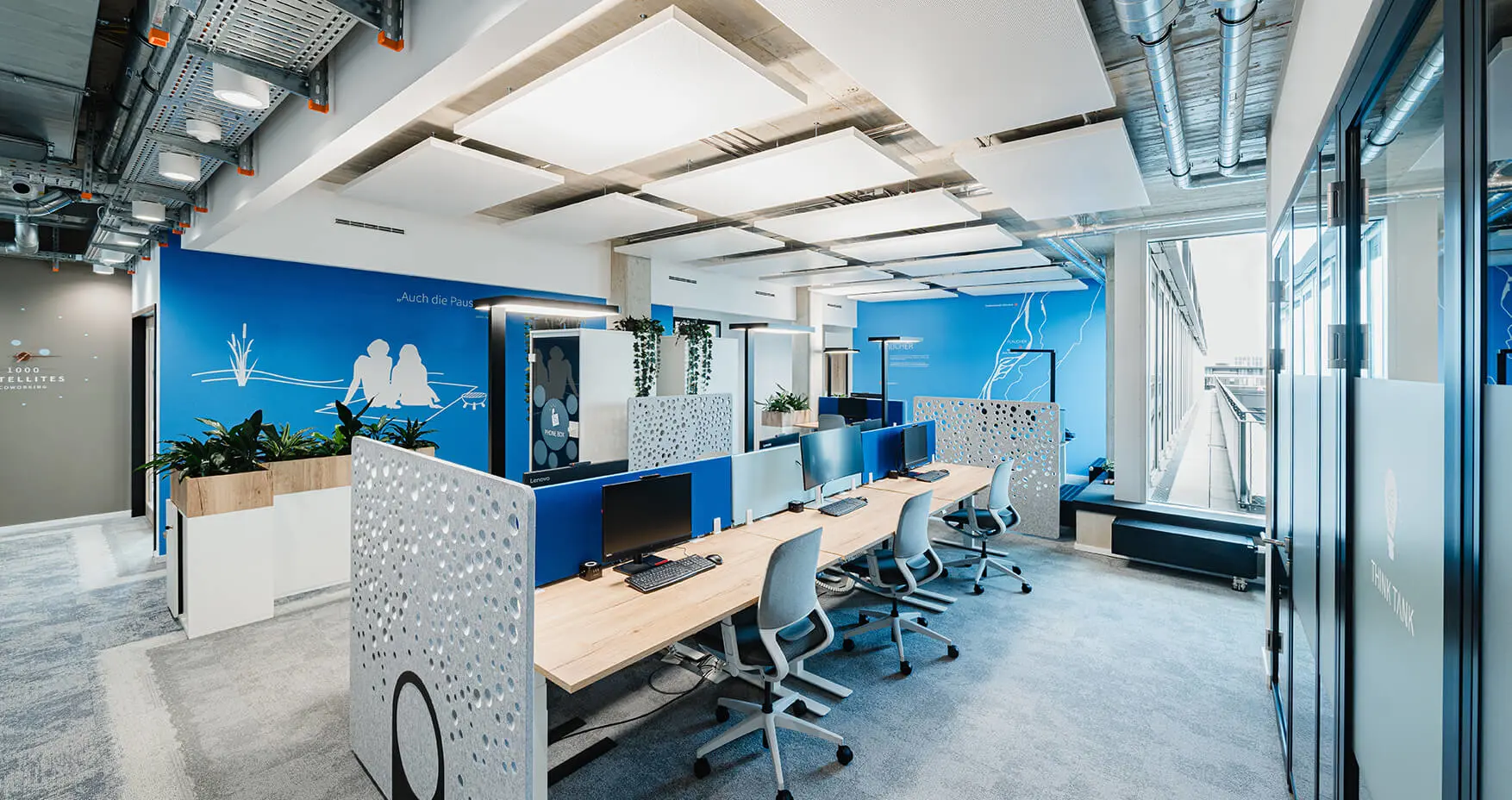 1000 Satellites München SOHO Arbeitsplätze