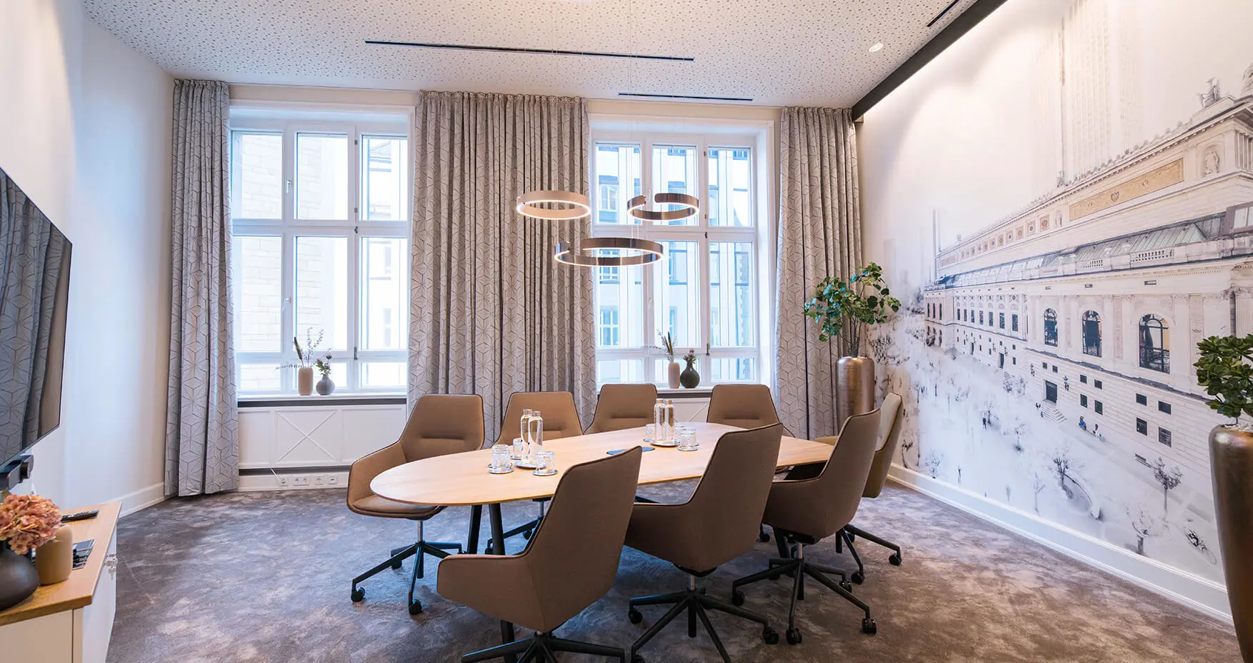 Satellite Office Frankfurt Villa Sander Meetingraum
