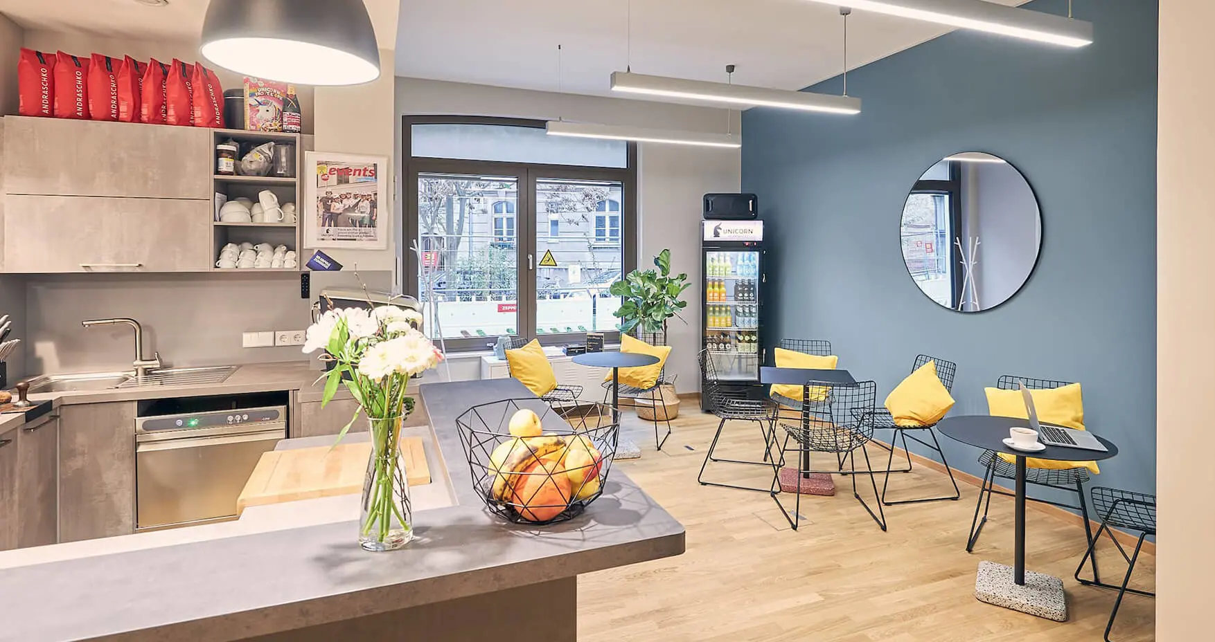 Unicorn Potsdam Baristabereich