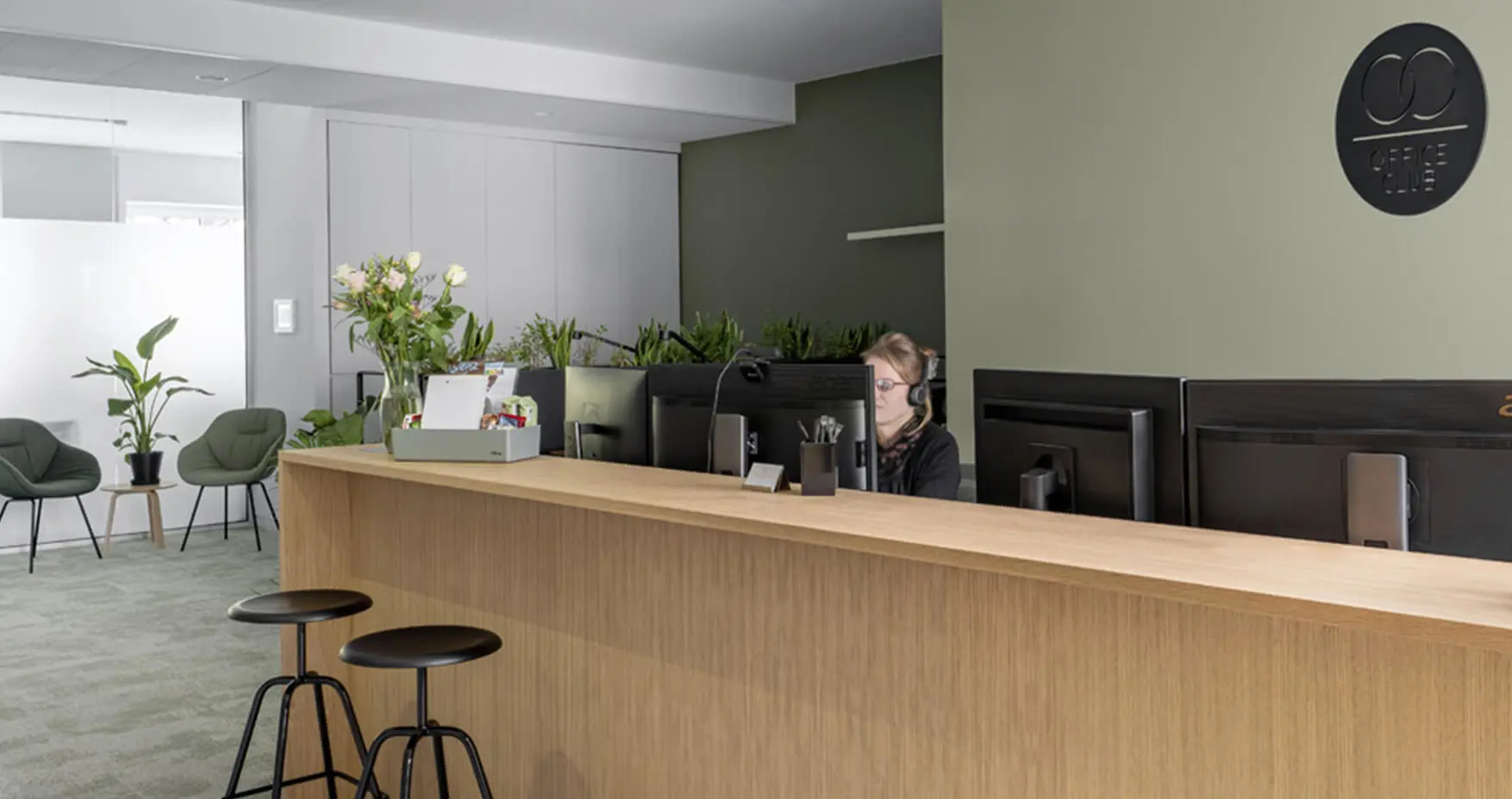 Office Club Düsseldorf Empfang