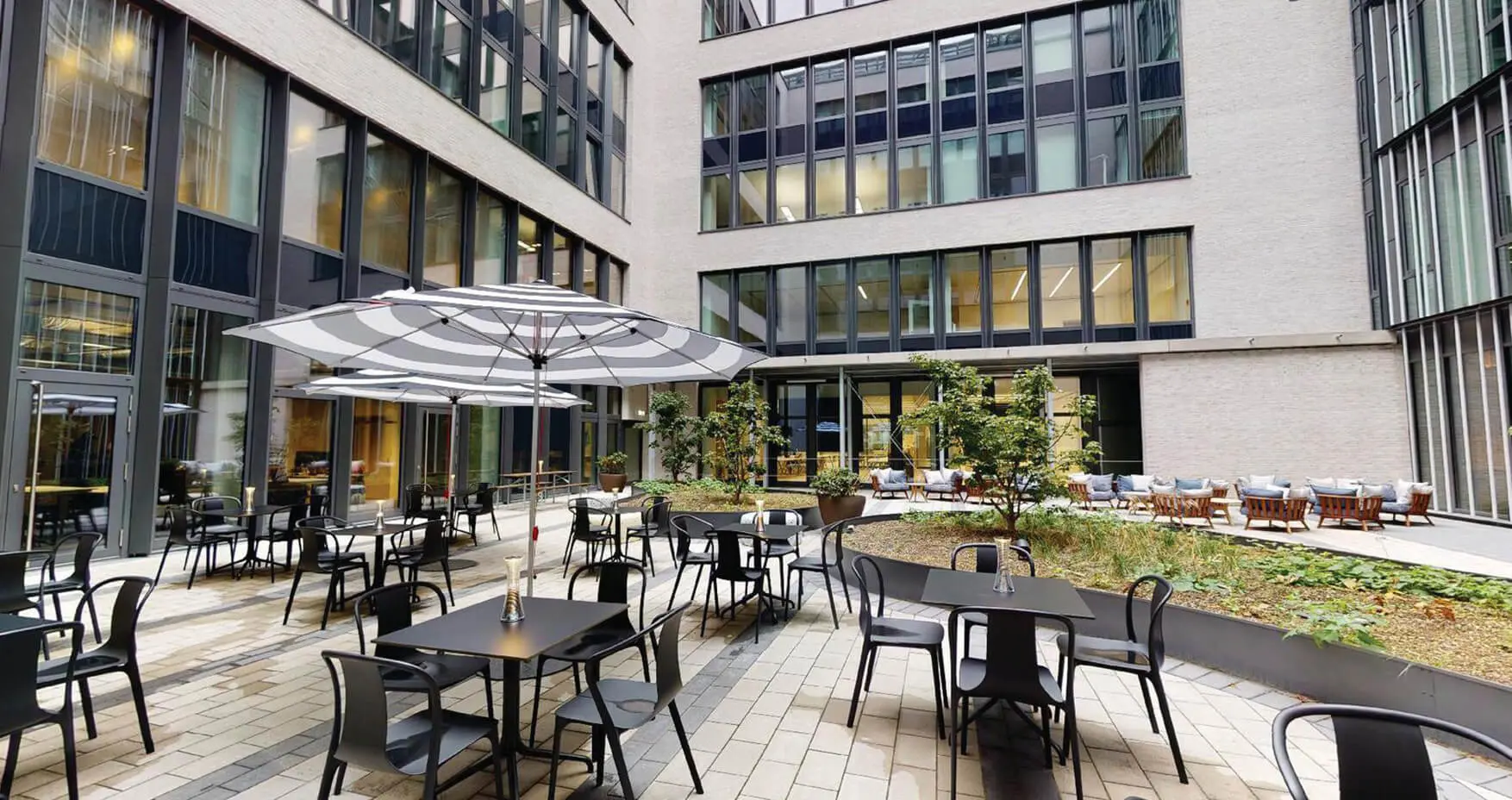 Design Offices Hammerbrook Innenhof