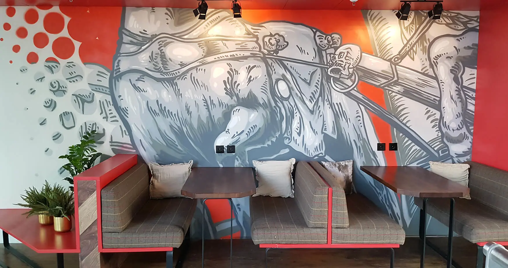 WeWork Berlin Sony Center Sitzecke