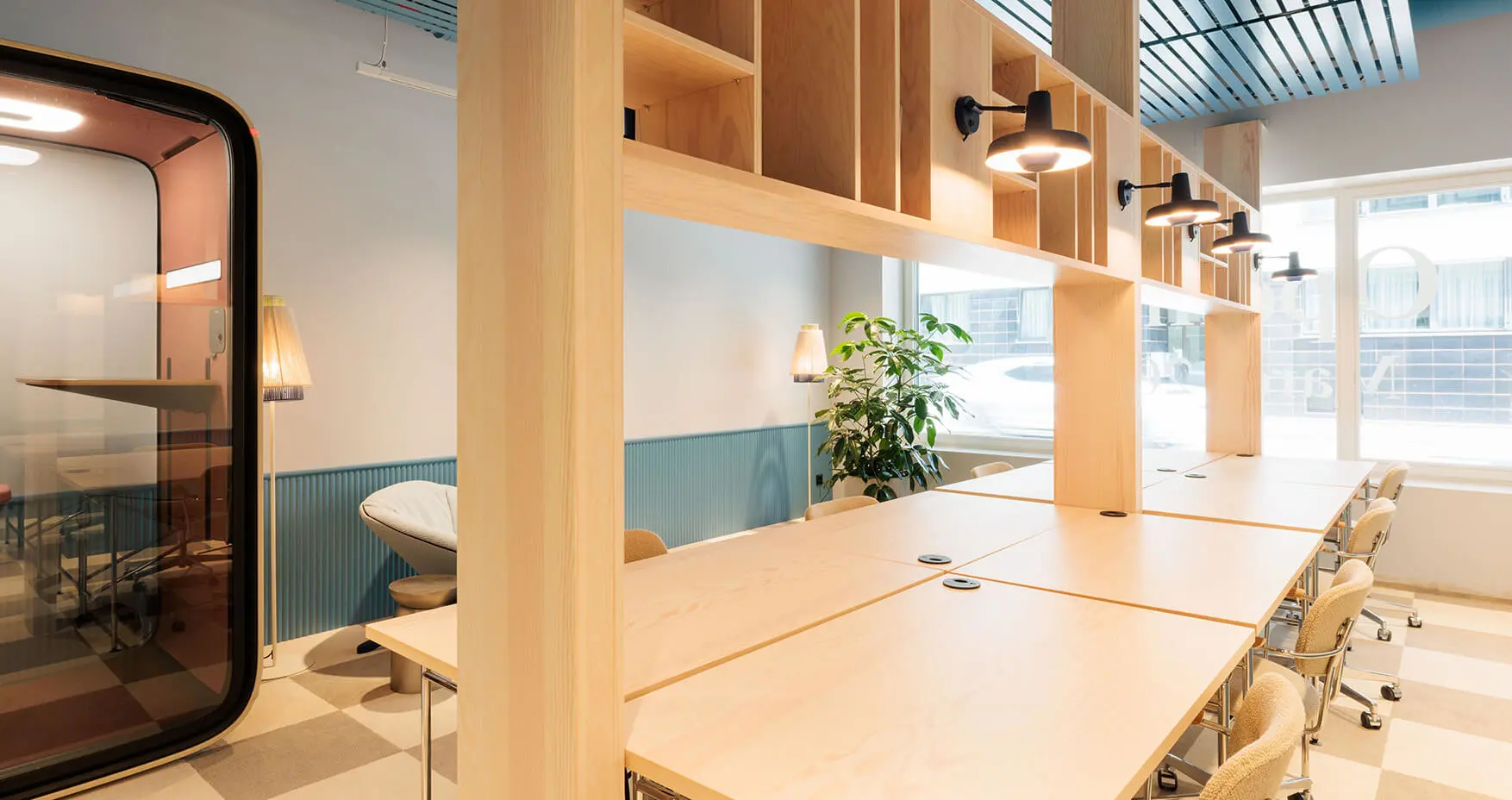 Headsquarter Zürich The Artistic Flex Desks