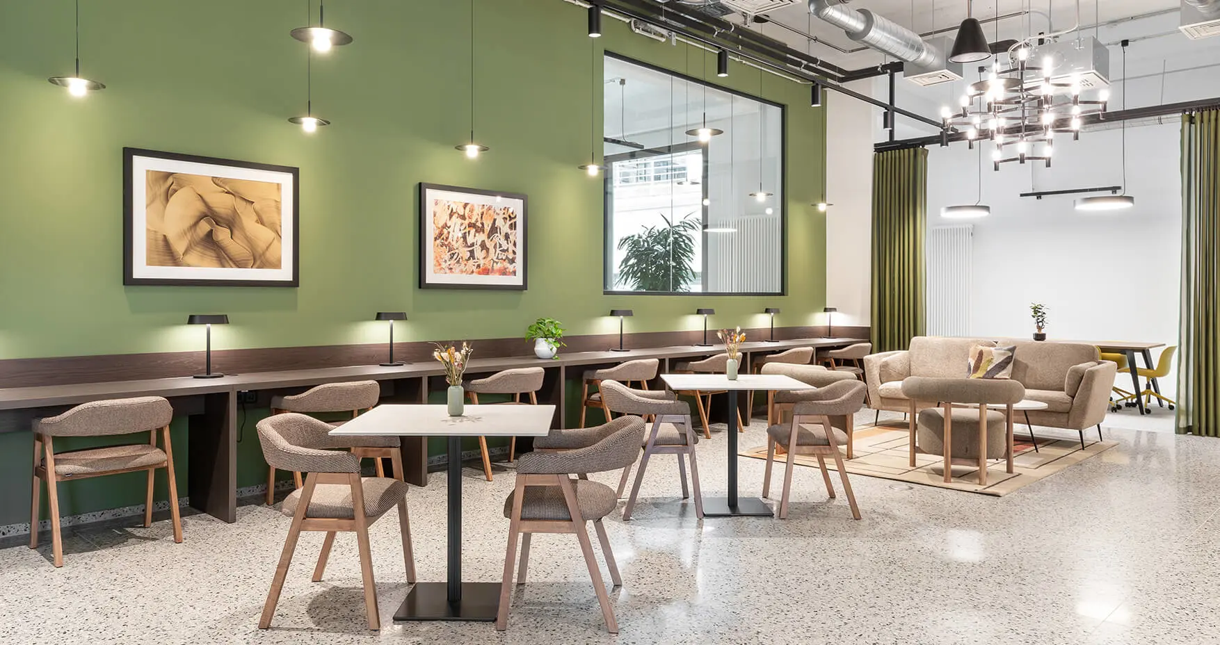 Industrious Berlin BEAM Lounge