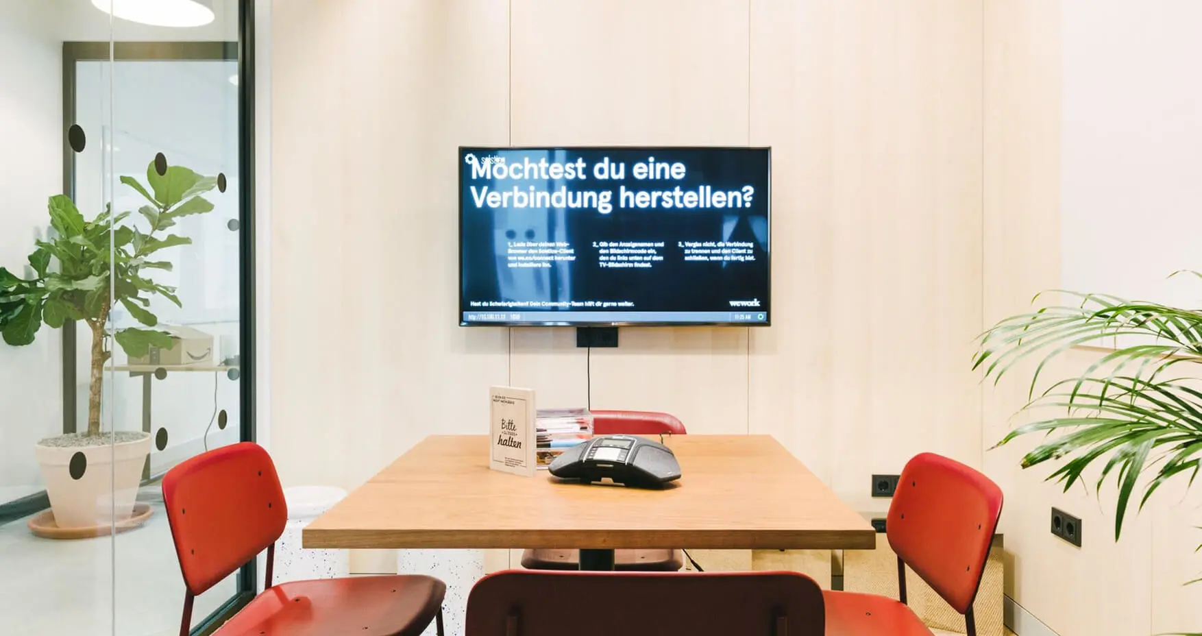 WeWork München Neuturmstraße Meetingraum