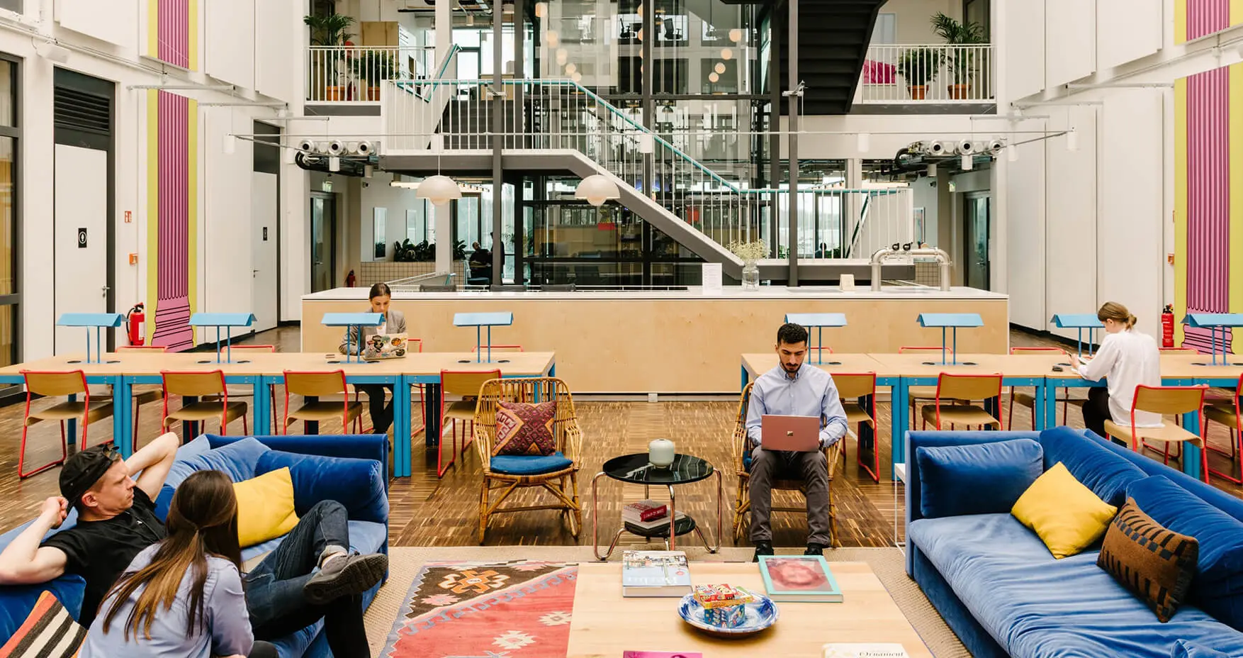 WeWork Berlin Stralauer Allee Open Space