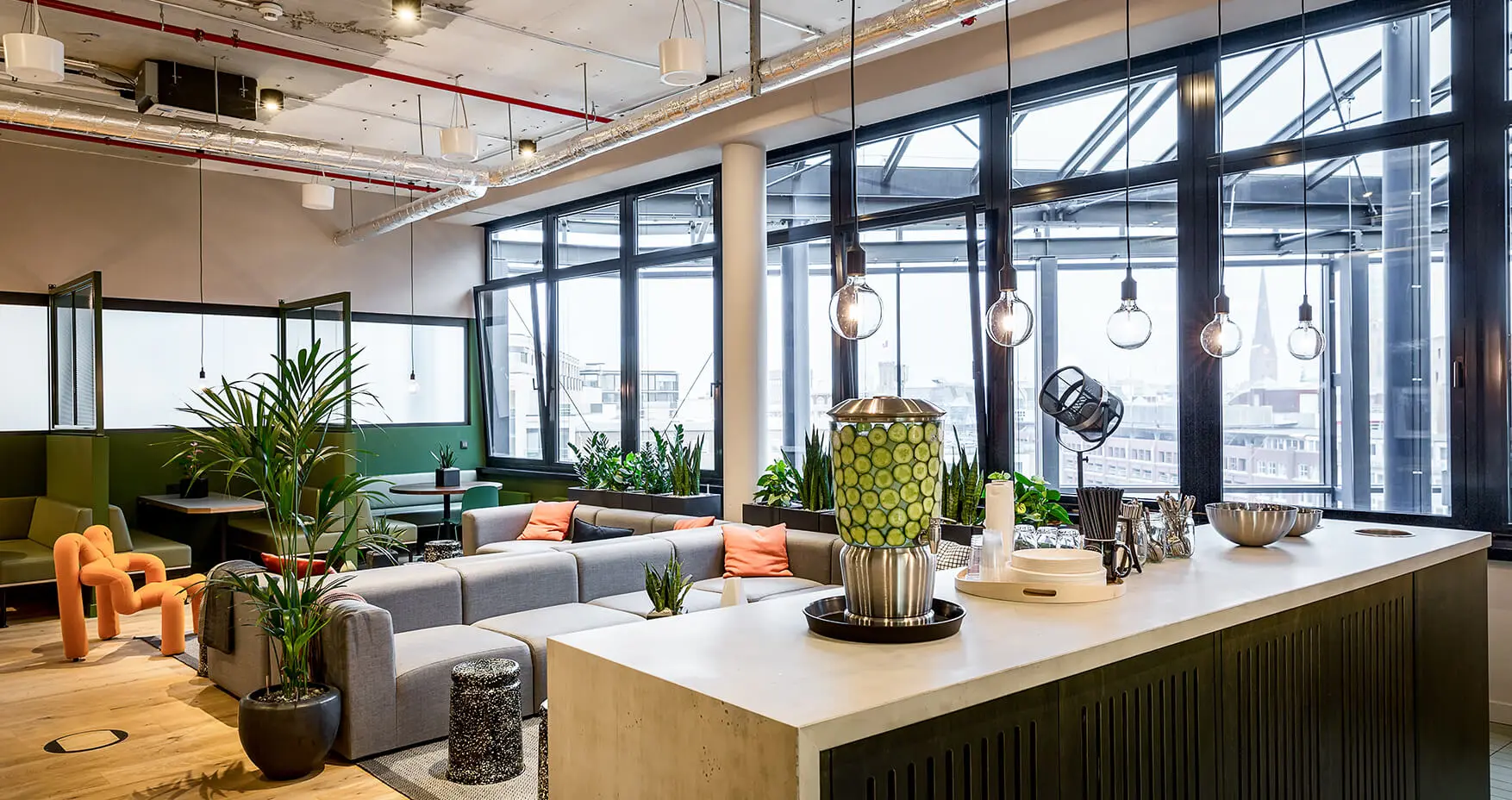WeWork Stadthaus Hamburg Küche