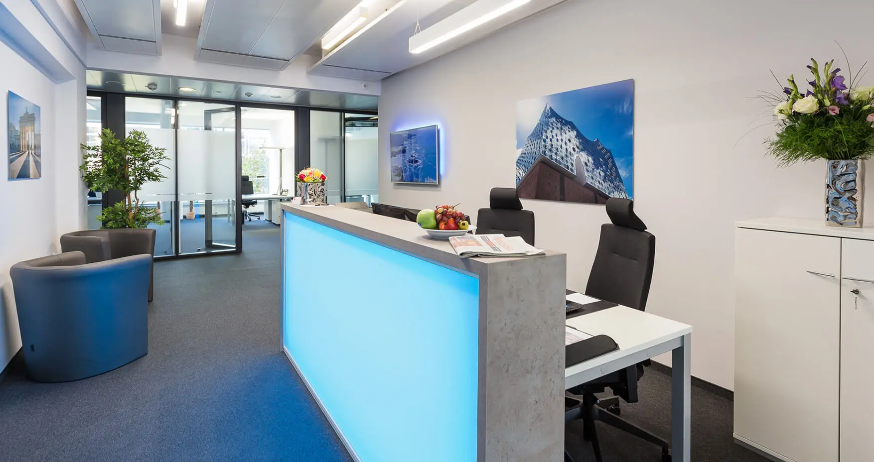 ABC Workspaces Frankfurt Empfang
