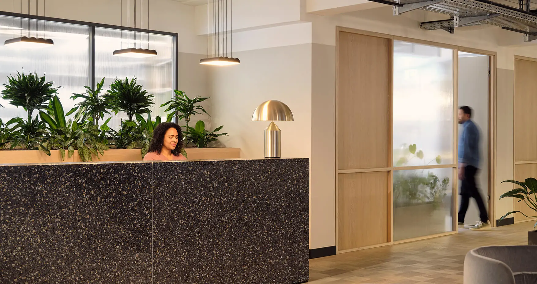 FORA Kontorhaus Berlin Empfang