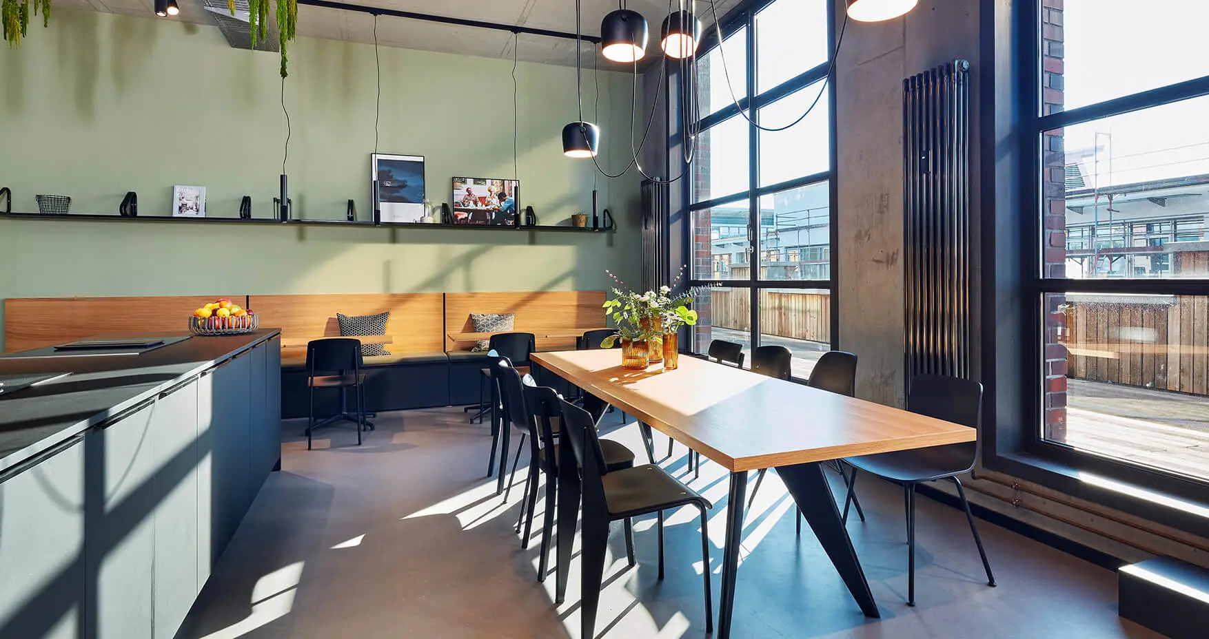 Ubertage Coworking Frankfurt Küche