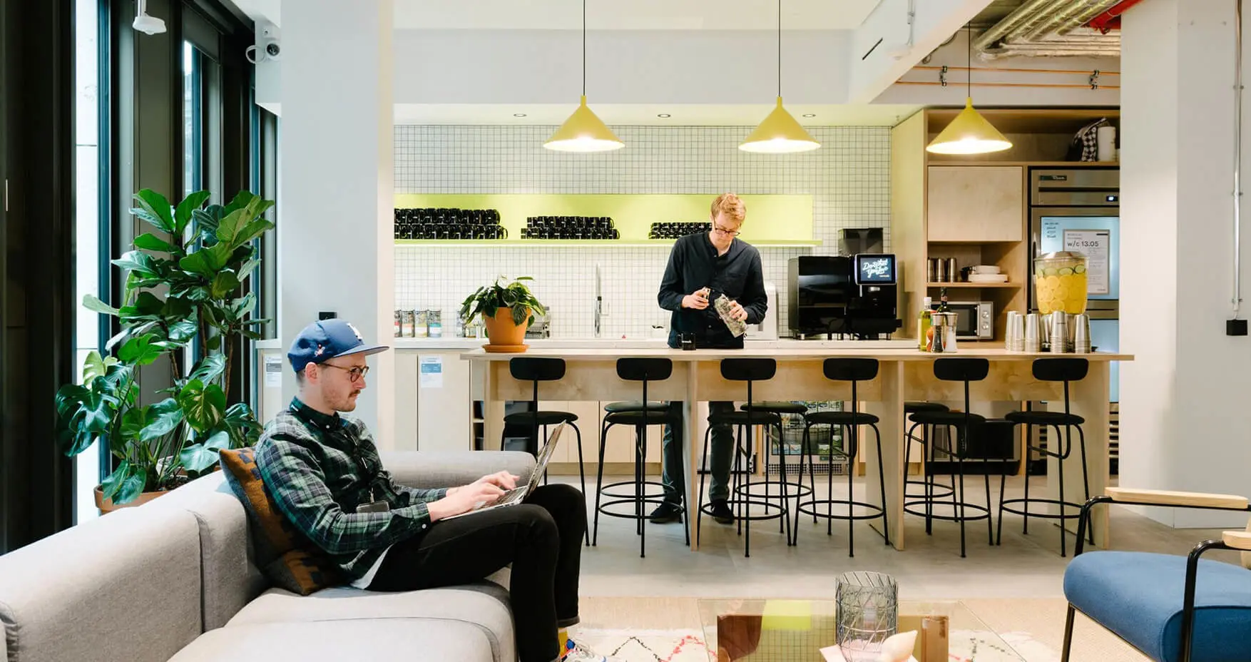 WeWork Frankfurt Taunusanlage 8 Küche