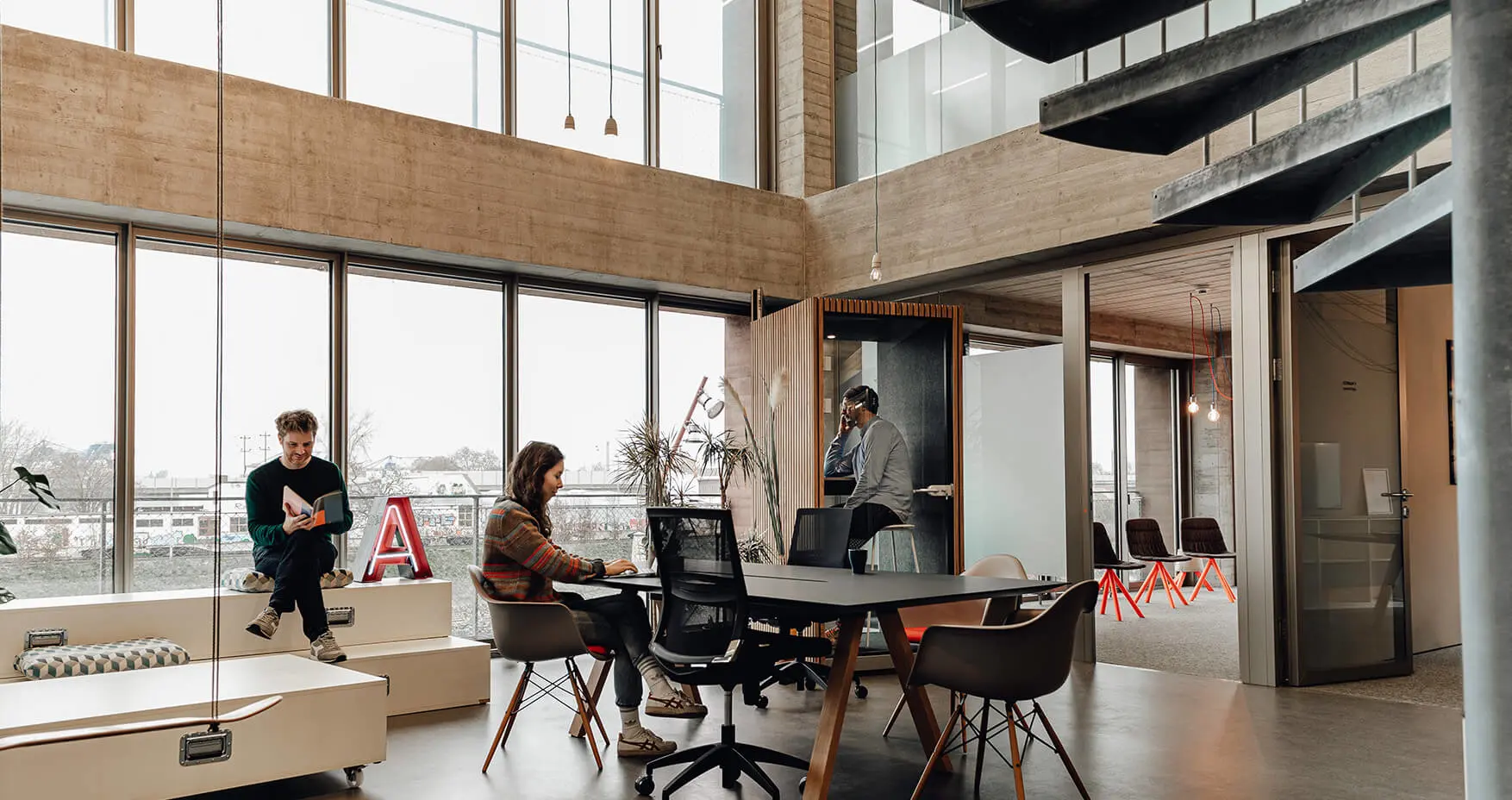 Dock3 Coworking Mannheim Open Space