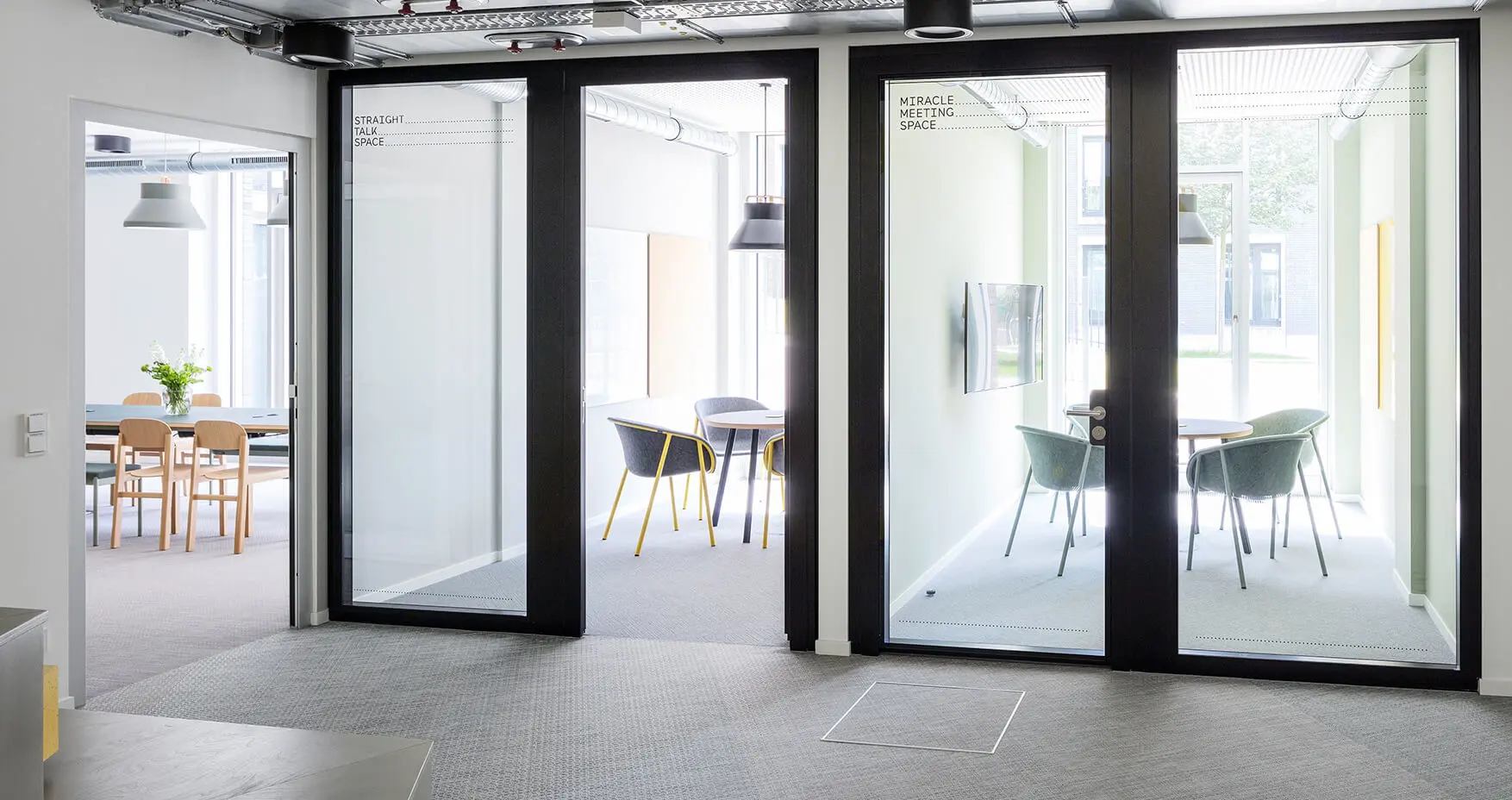 Code Working Space Hamburg kleine Meetingräume