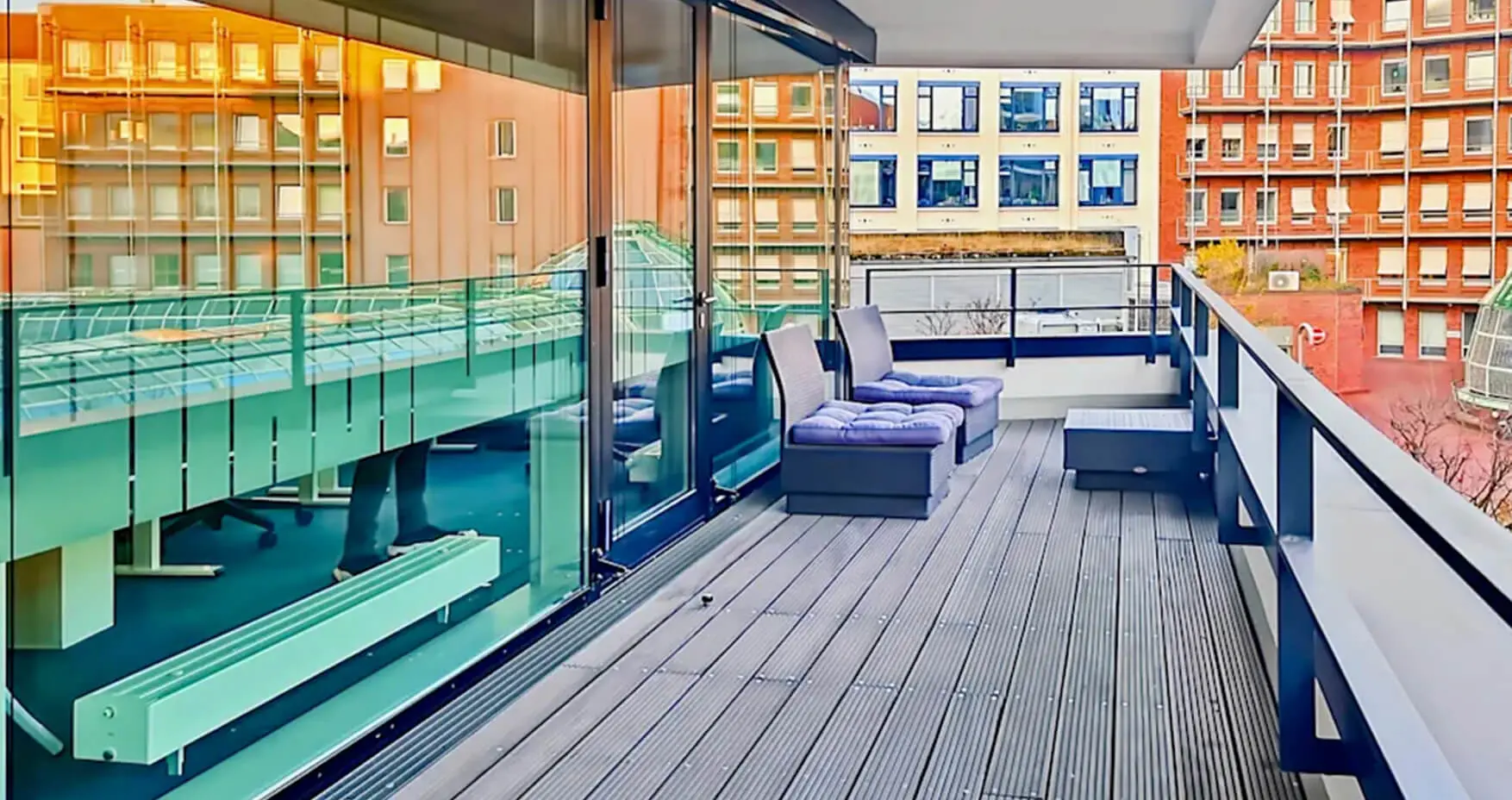 Regus Hamburg Hohen Bleichen Dachterrasse