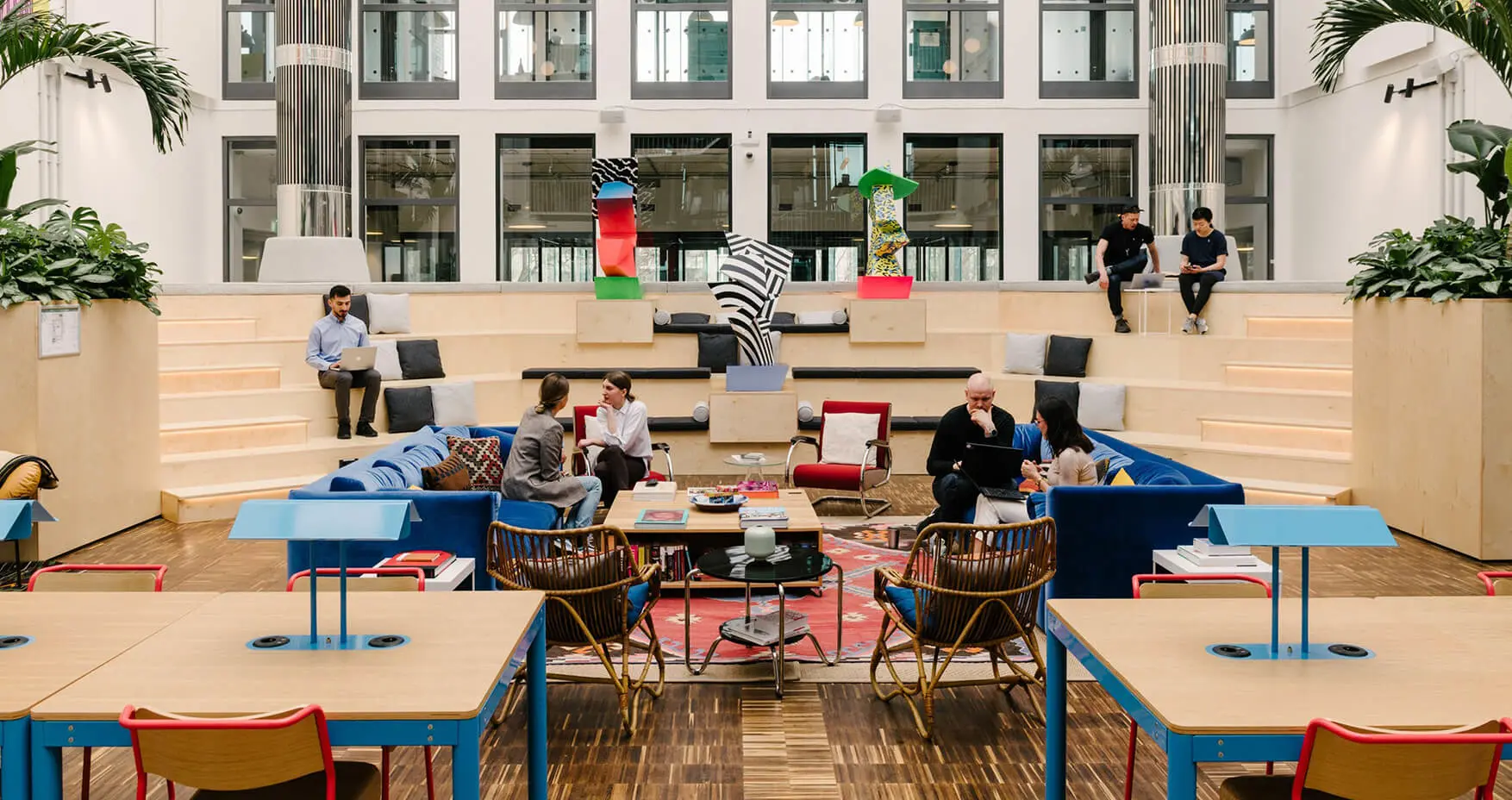 WeWork Berlin Stralauer Allee Lounge