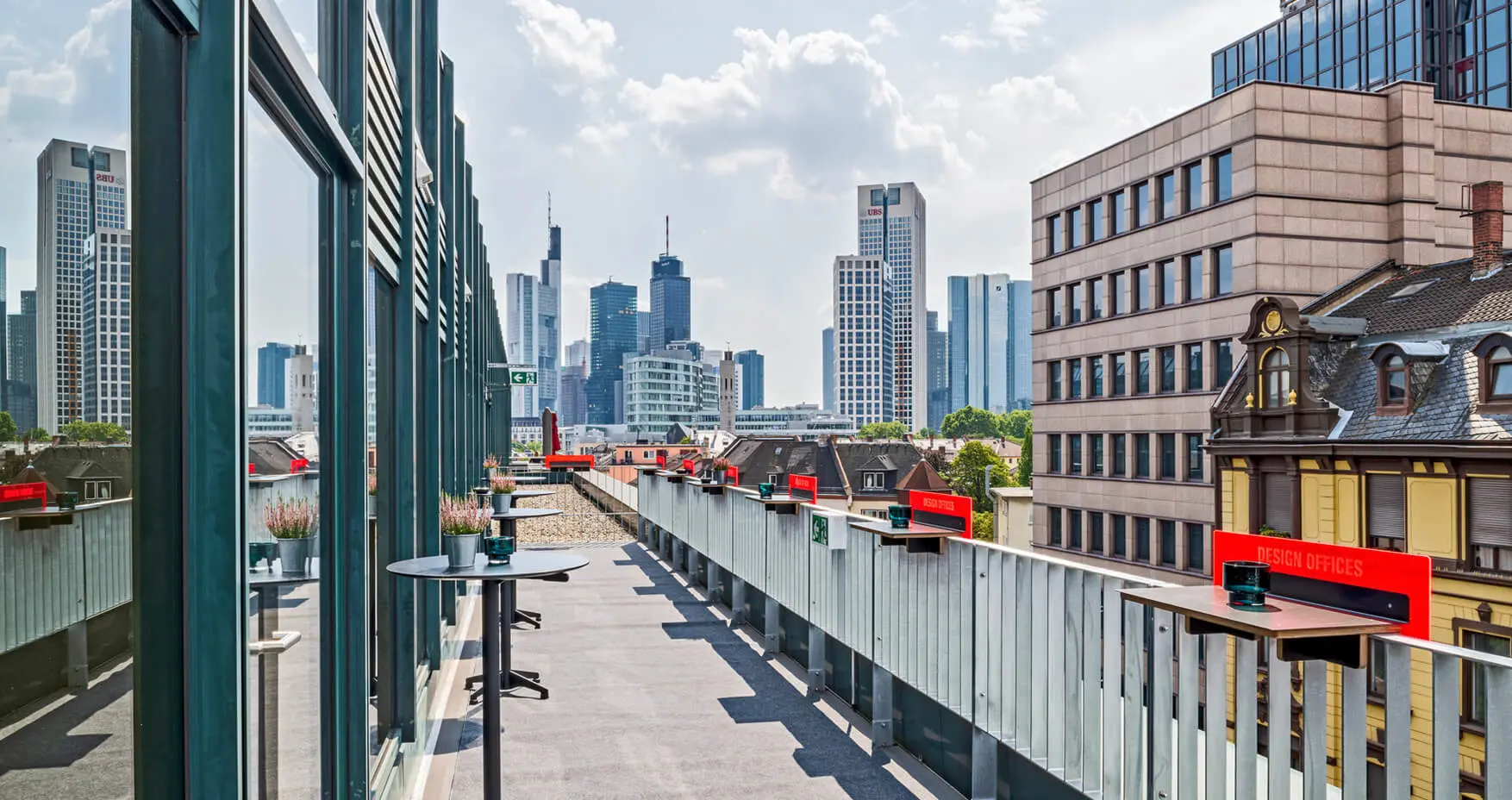Design Offices Frankfurt Westendcarree Dachterrasse