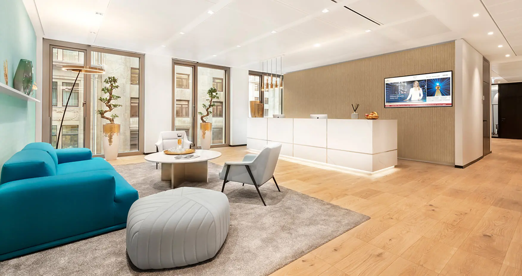 Contora Düsseldorf Kö-Quartier Empfang