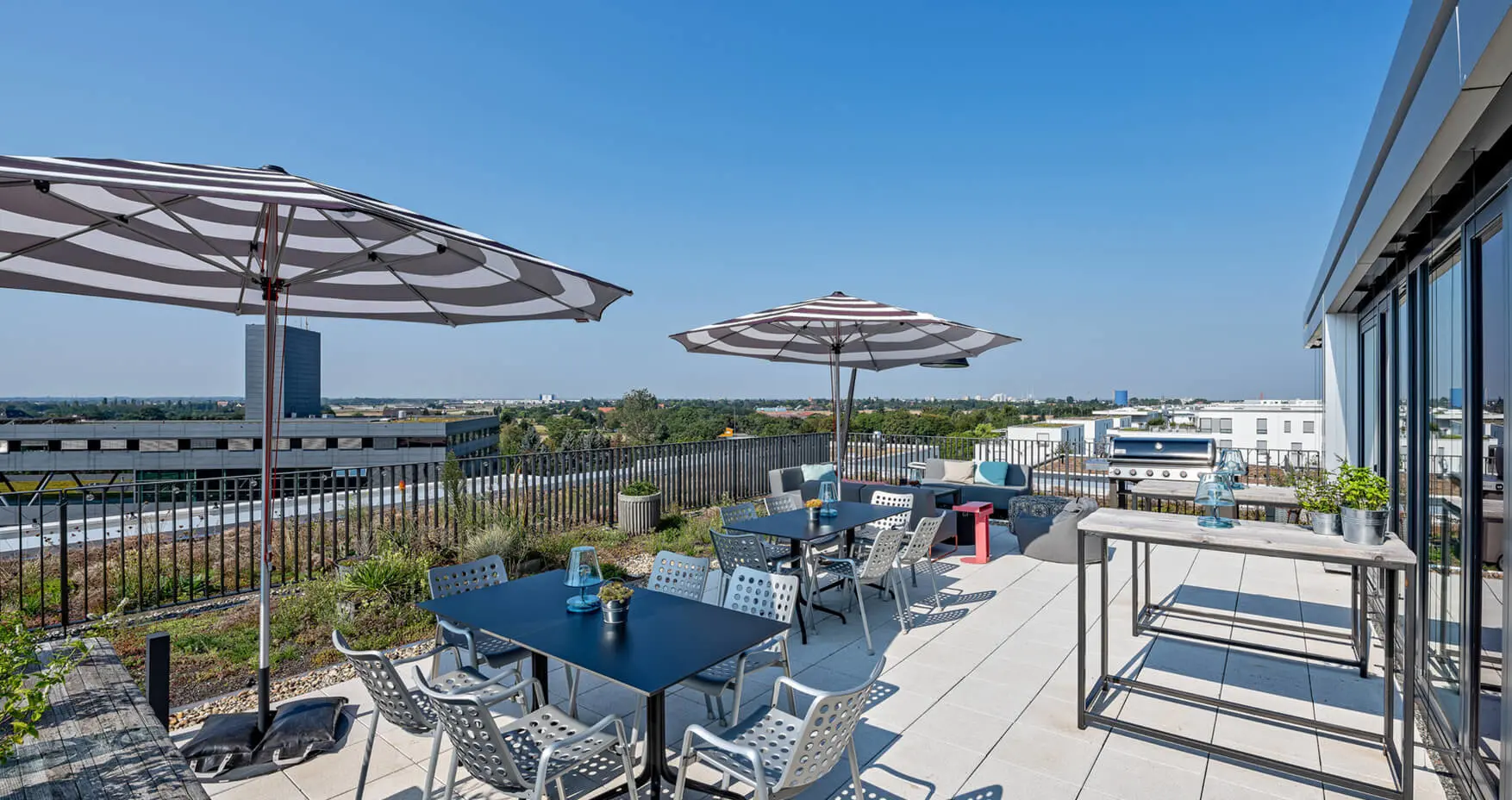 Design Offices Heidelberg Colours Dachterrasse