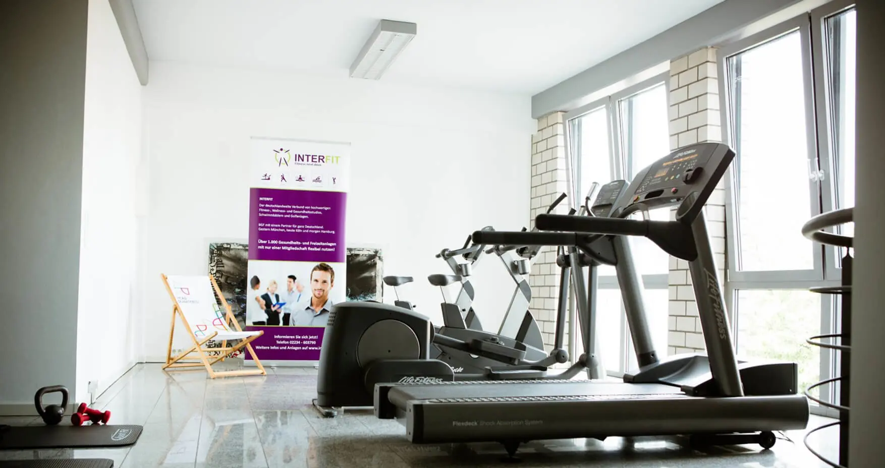 Haedquarters Köln Marsdorf Fitnessbereich